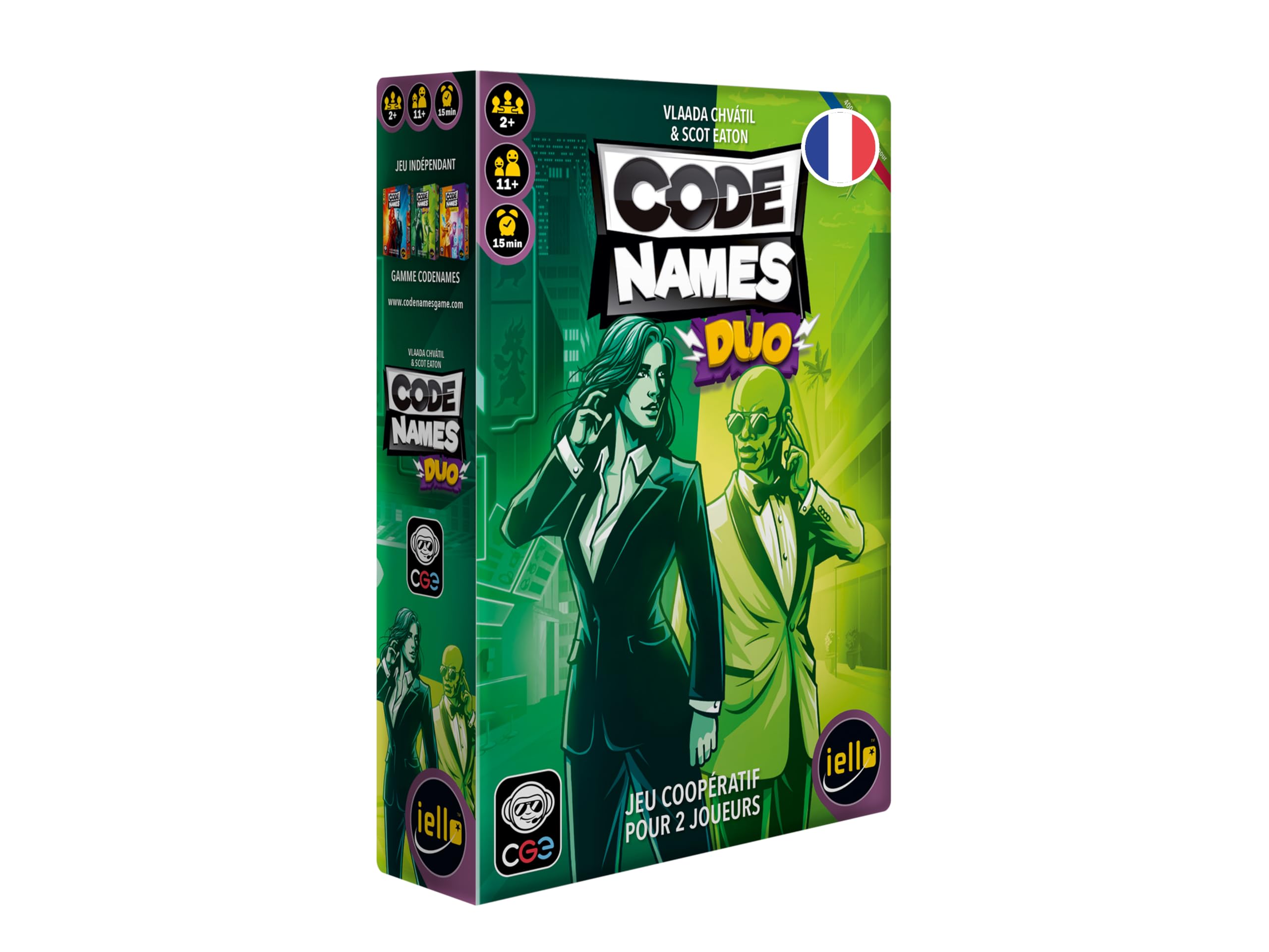 IELLO Codenames Duo, version coopérative