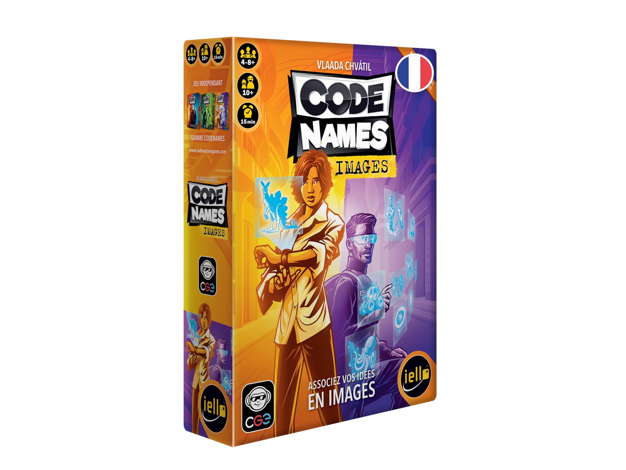IELLO Codenames Images, association d'idées — idée cadeau