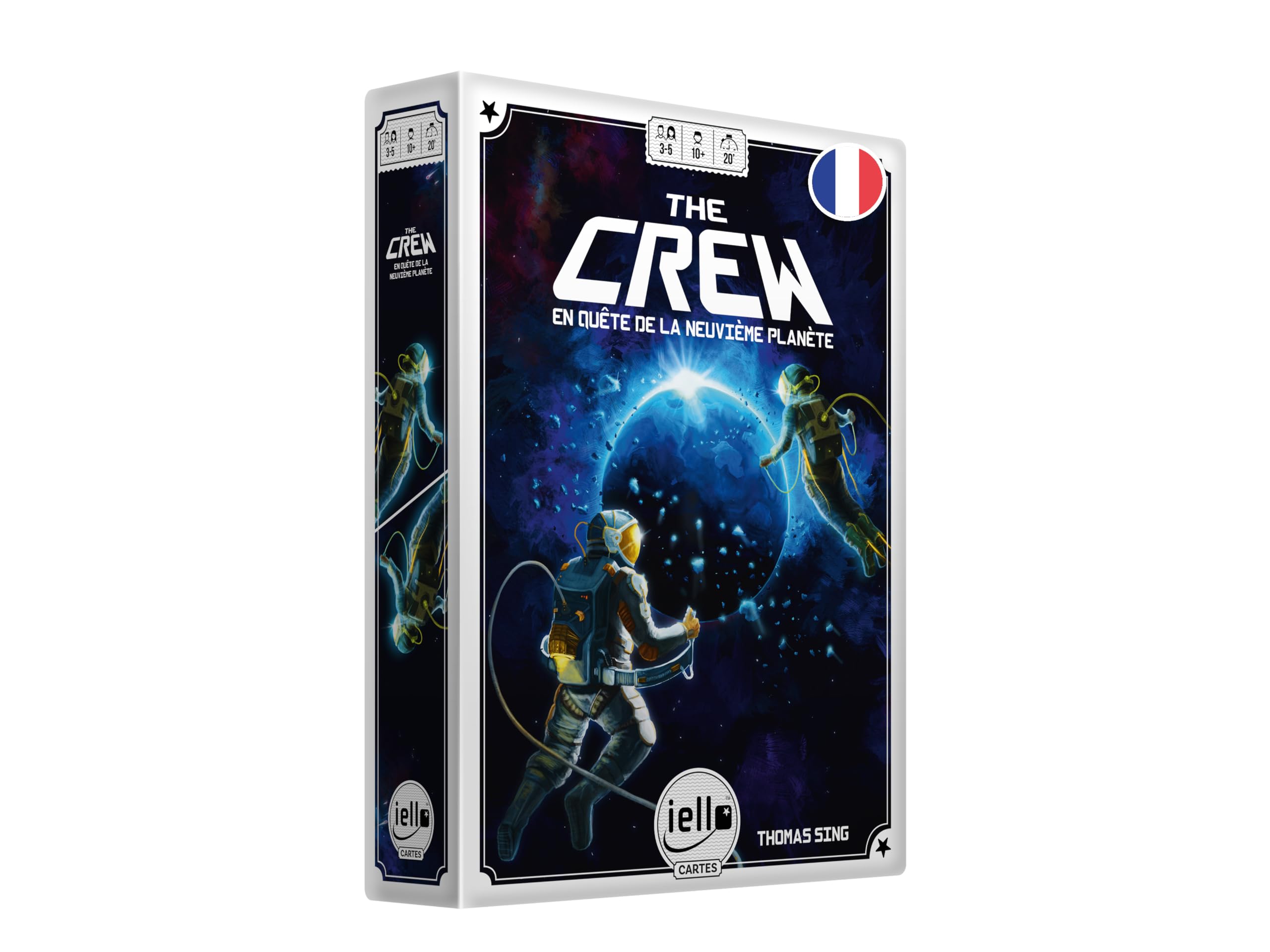 IELLO The Crew, jeu de plis coopératif spatial — idée cadeau