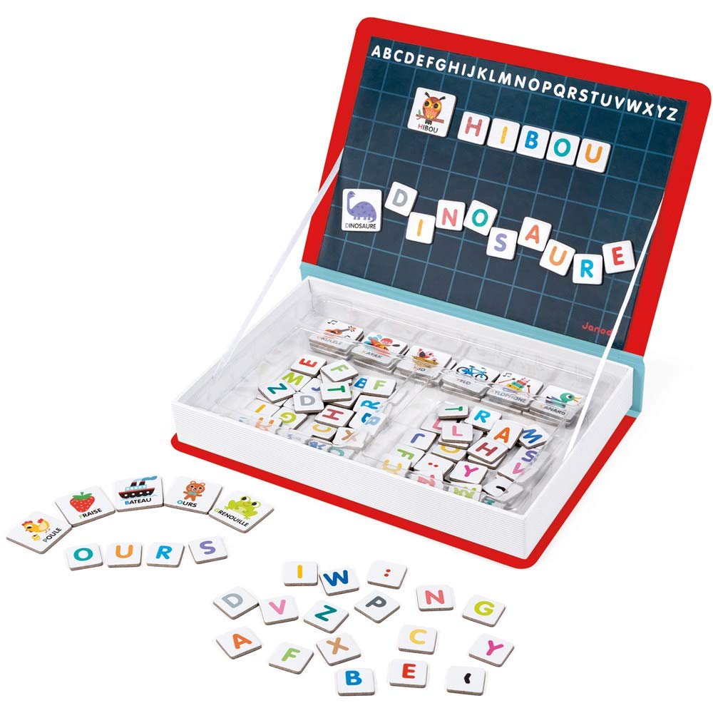 Janod, Magneti'Book Alphabet français, 142 magnets — cadeau drôle et insolite