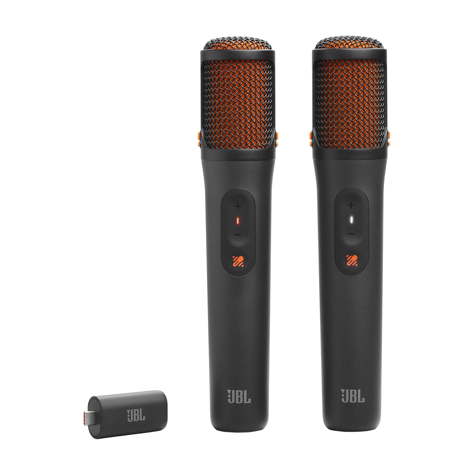 JBL EasySing Mics, 2 microphones karaoké (noir) — cadeau drôle