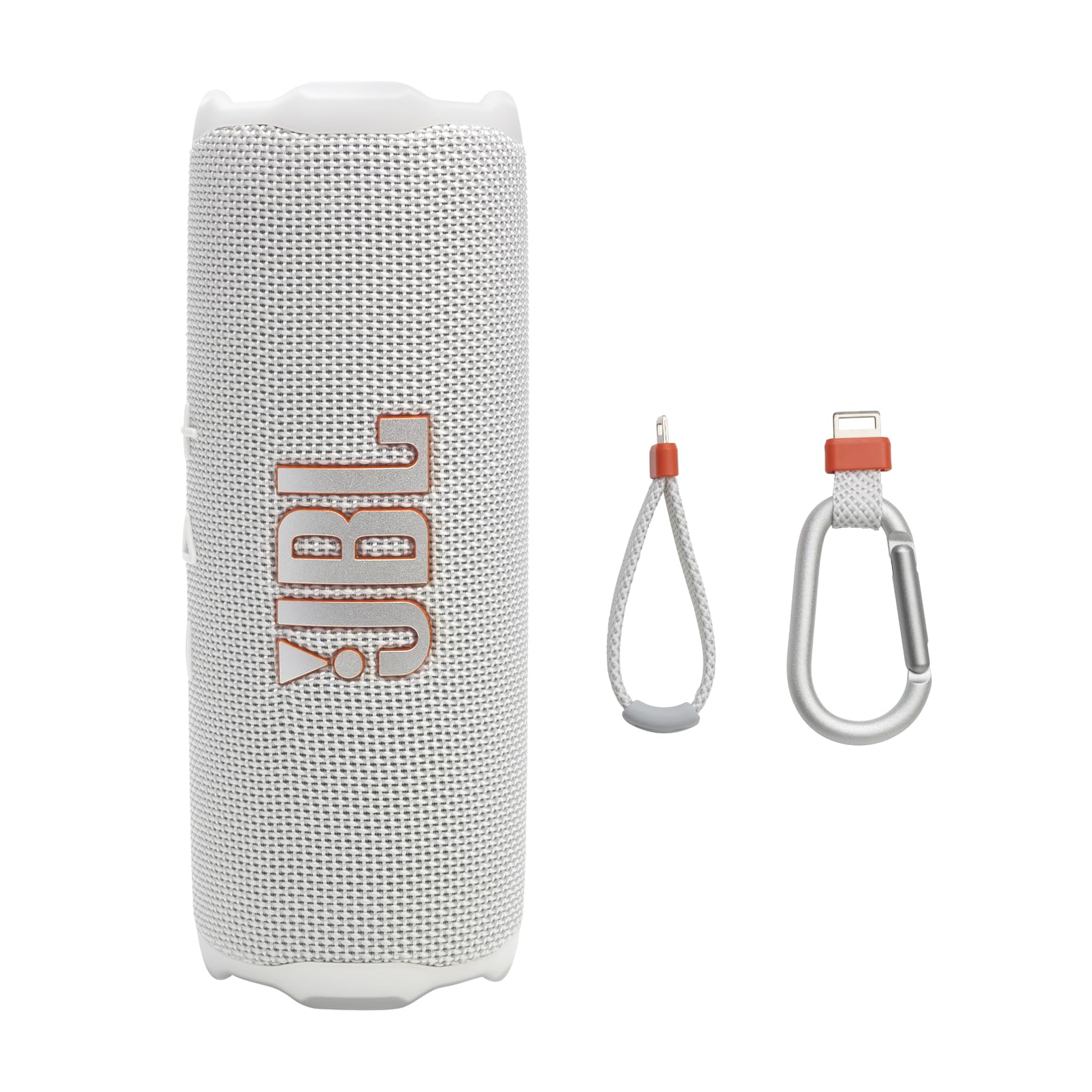 JBL Flip 7, enceinte Bluetooth portable étanche (blanc) — cadeau drôle