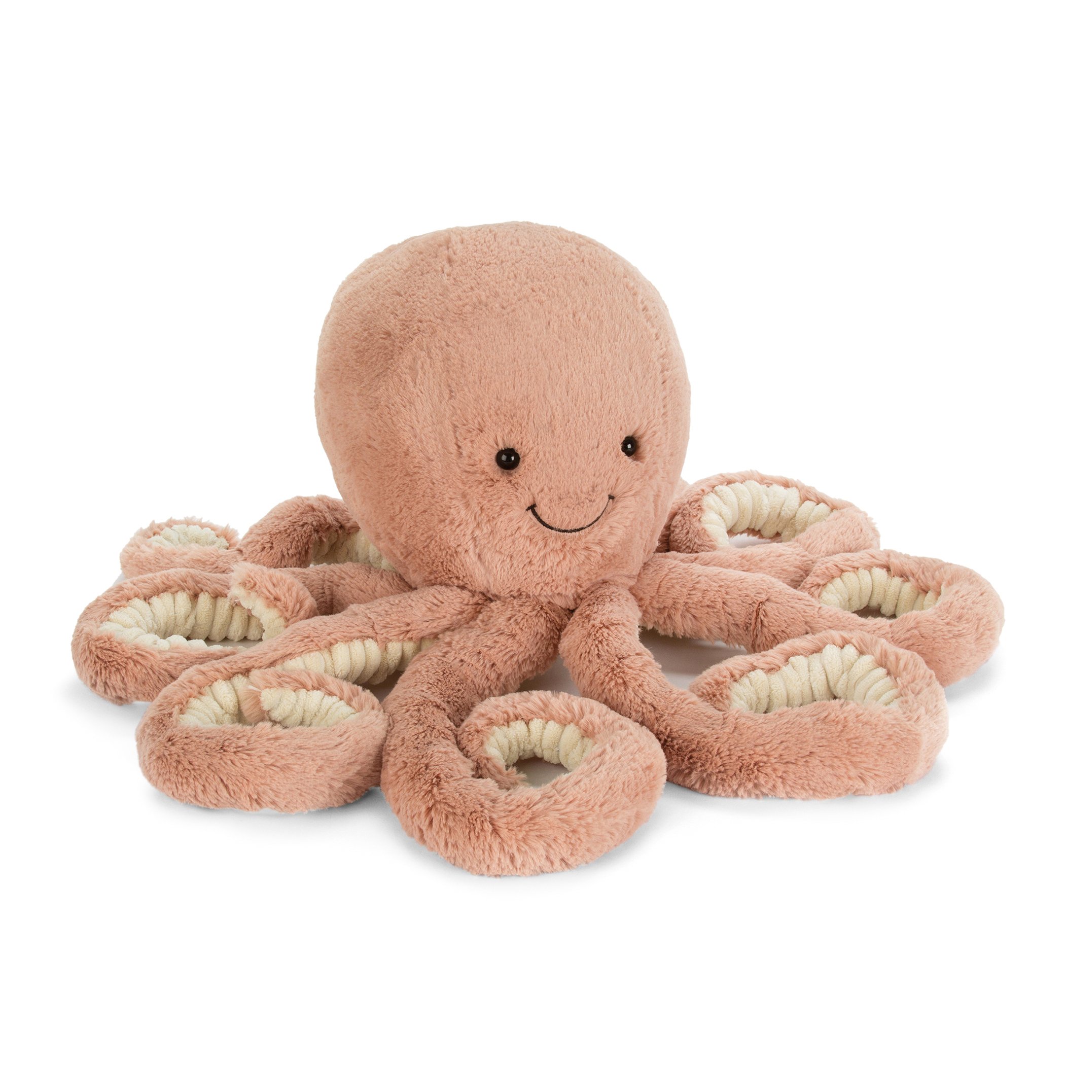 Jellycat Odell la pieuvre, peluche 23 cm
