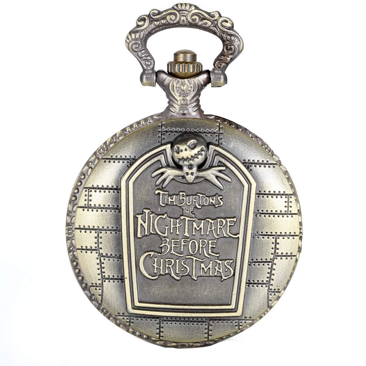 Montre à gousset JewelryWe L'Étrange Noël de Monsieur Jack — idée cadeau