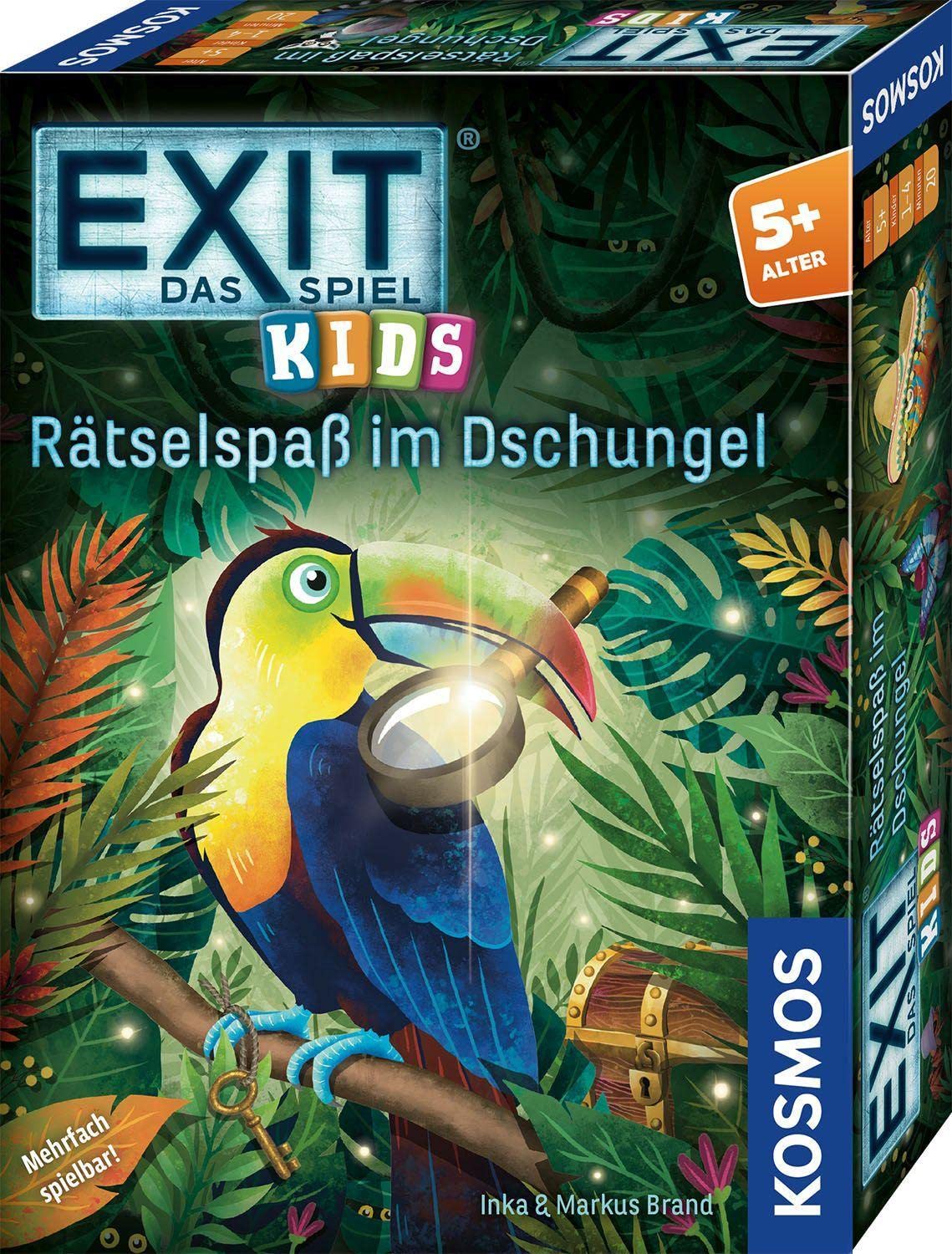 Kosmos EXIT Kids, Jeu d'énigmes dans la Jungle — cadeau drôle et insolite