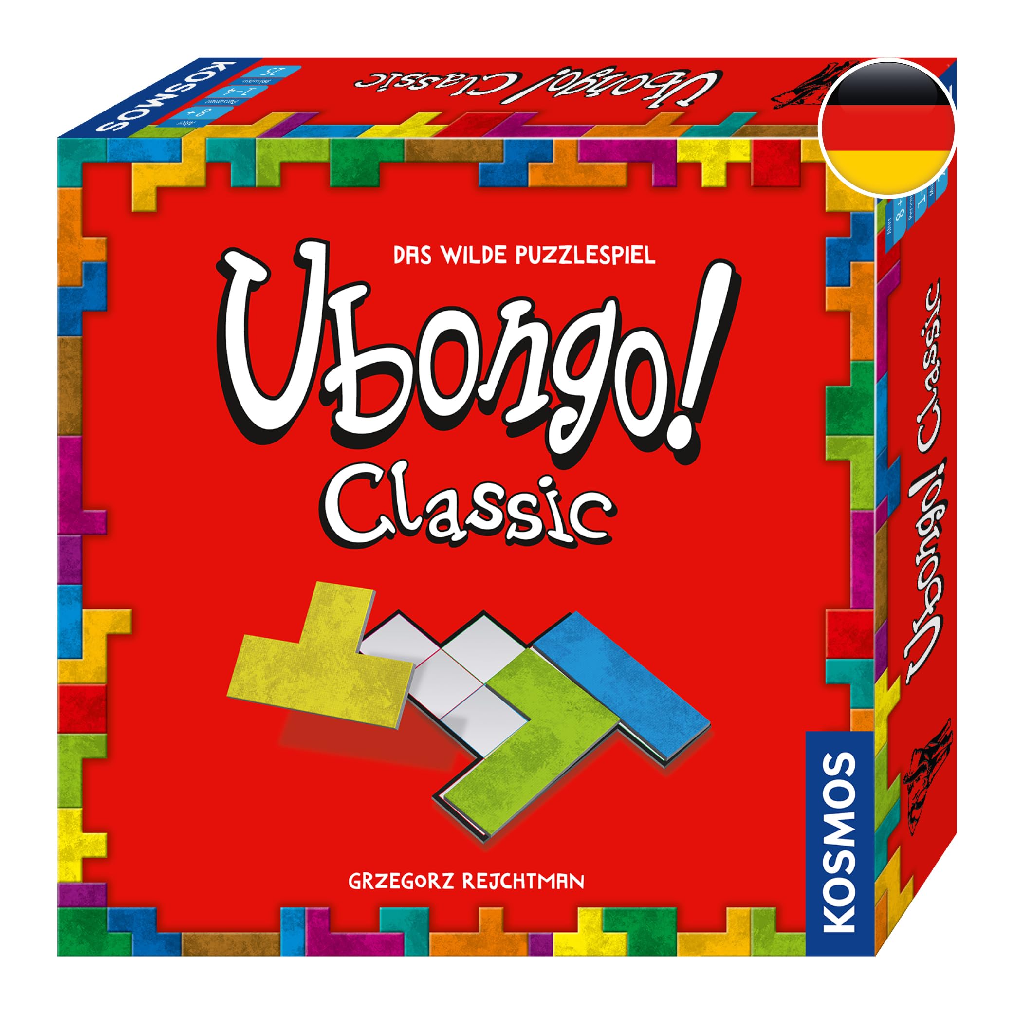Kosmos Ubongo Classic, jeu de pose de formes en famille — idée cadeau
