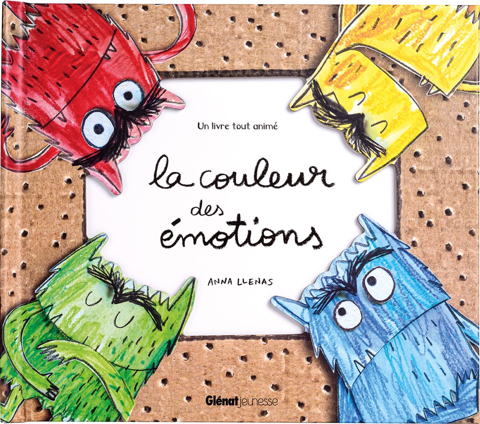 La couleur des émotions, un livre tout animé (Anna Llenas) — cadeau drôle et insolite