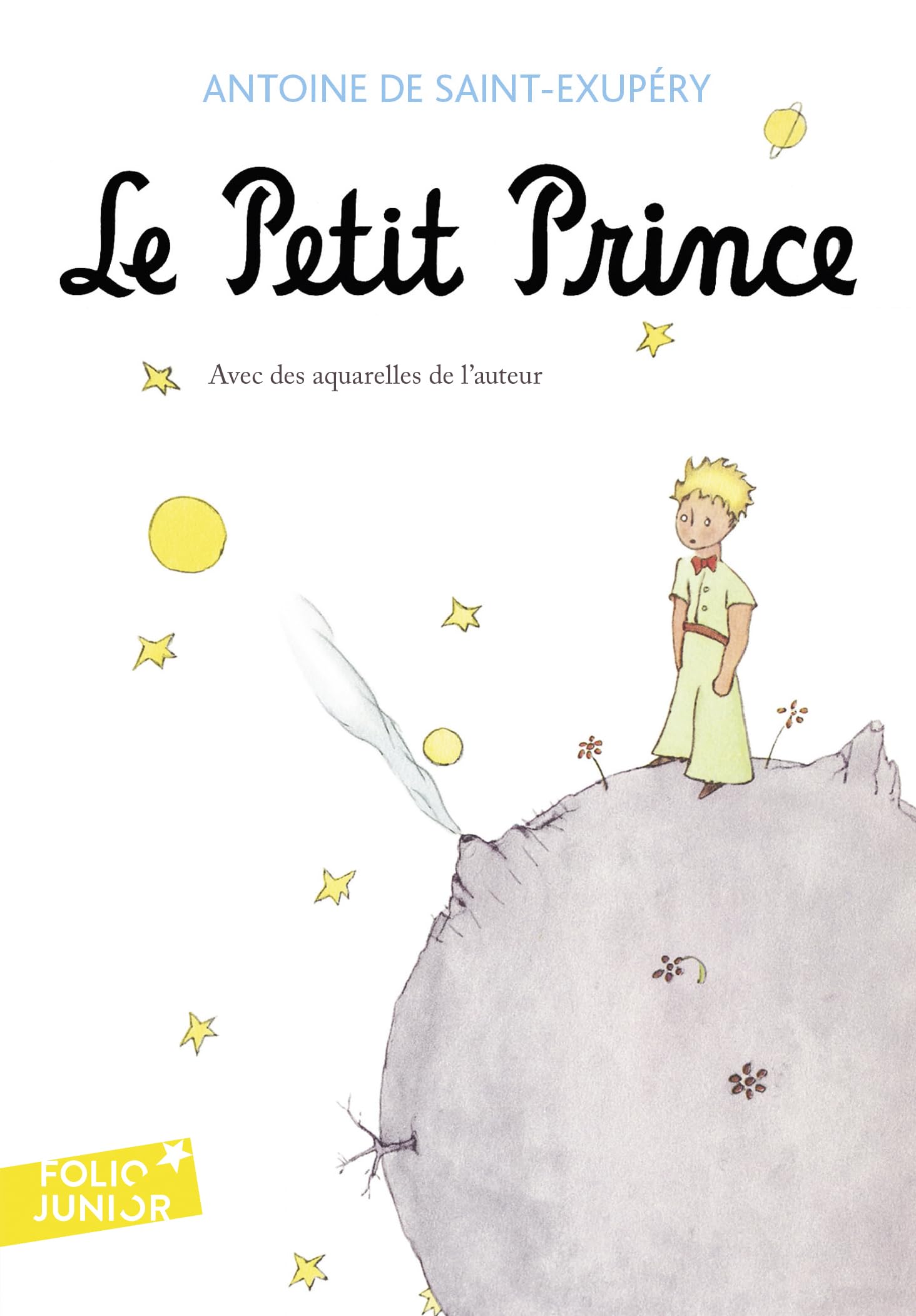 Le Petit Prince, Antoine de Saint-Exupéry (Gallimard, Folio Junior, poche) — idée cadeau original