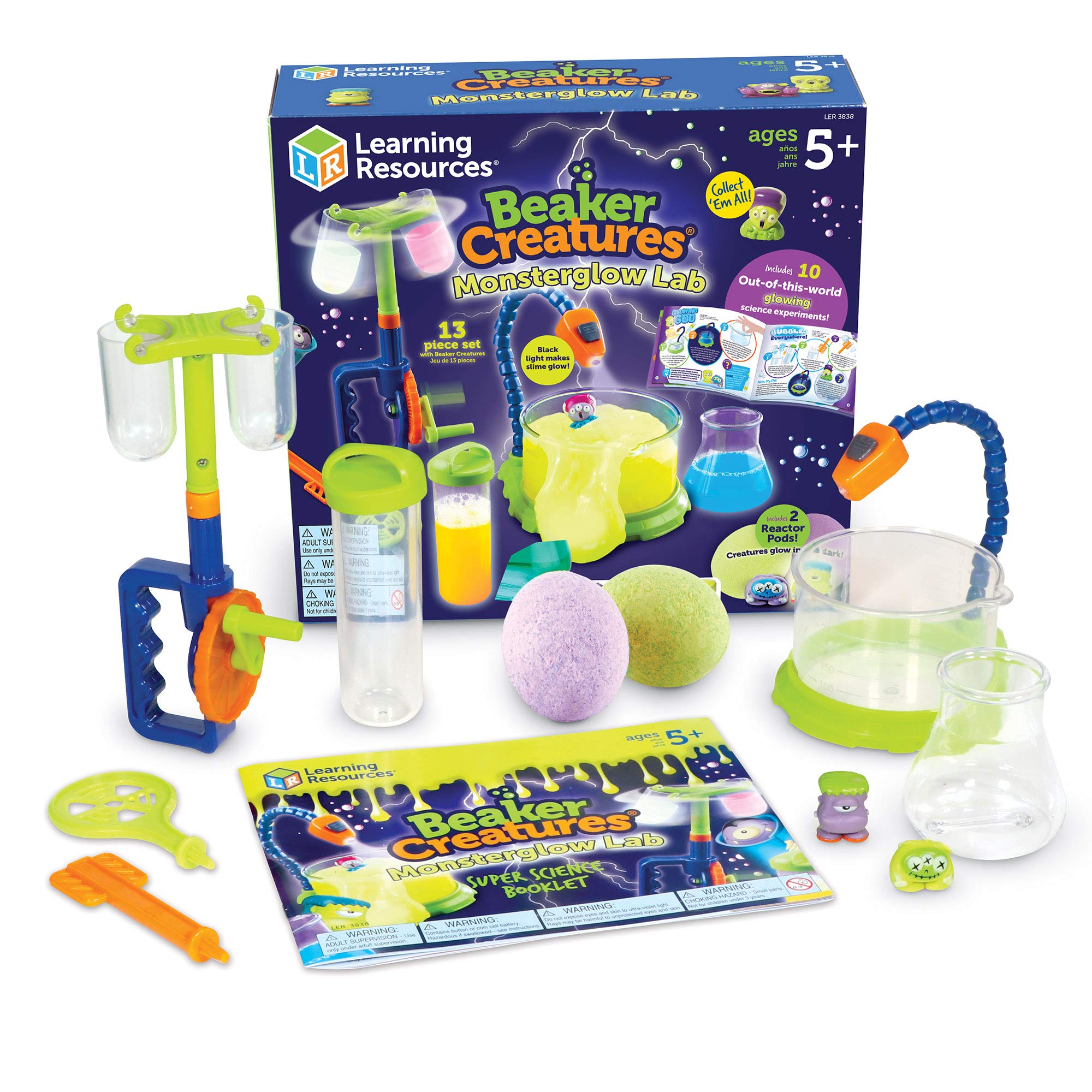 Learning Resources laboratoire de monstres phosphorescents — idée cadeau