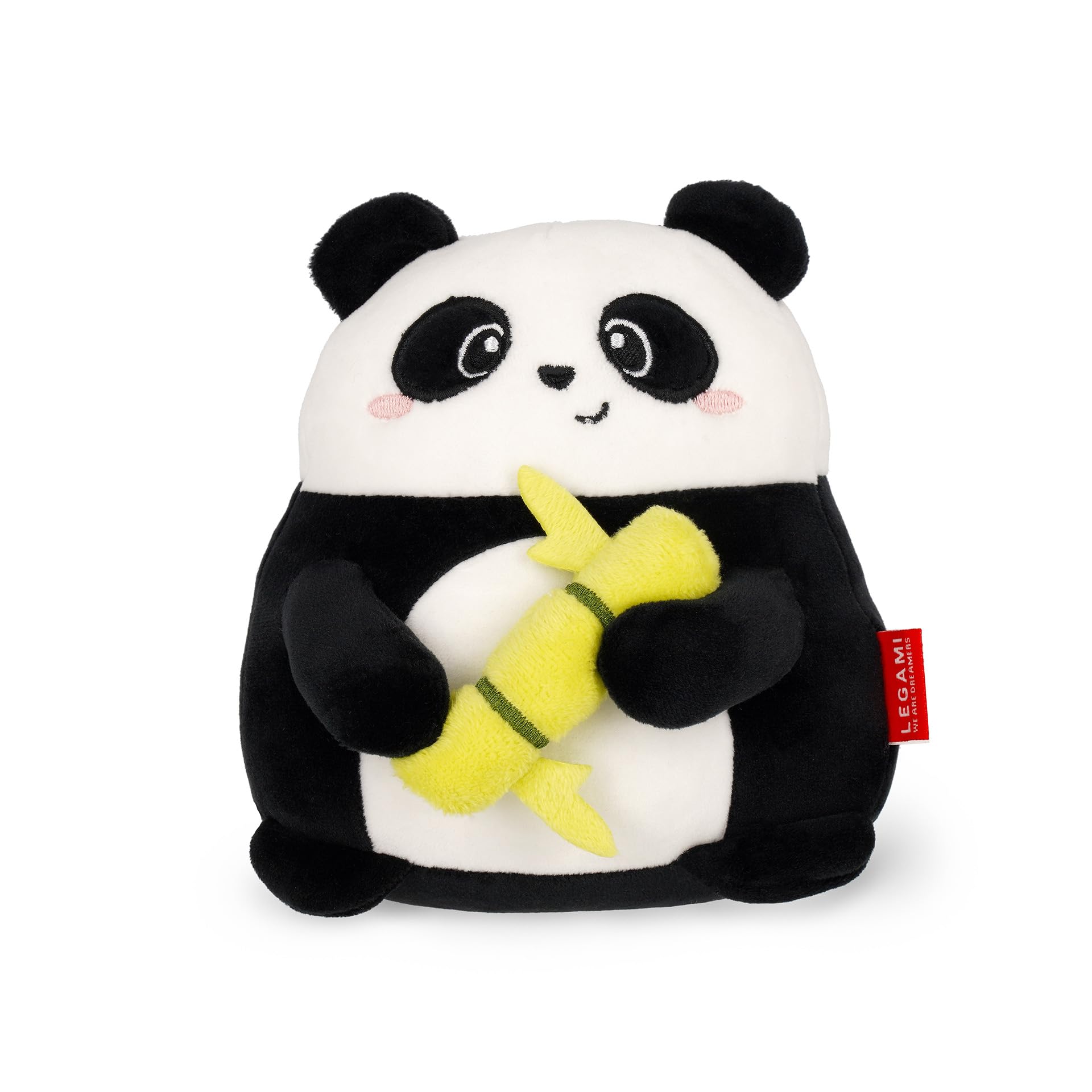 Legami Super Soft, mini peluche panda à nommer