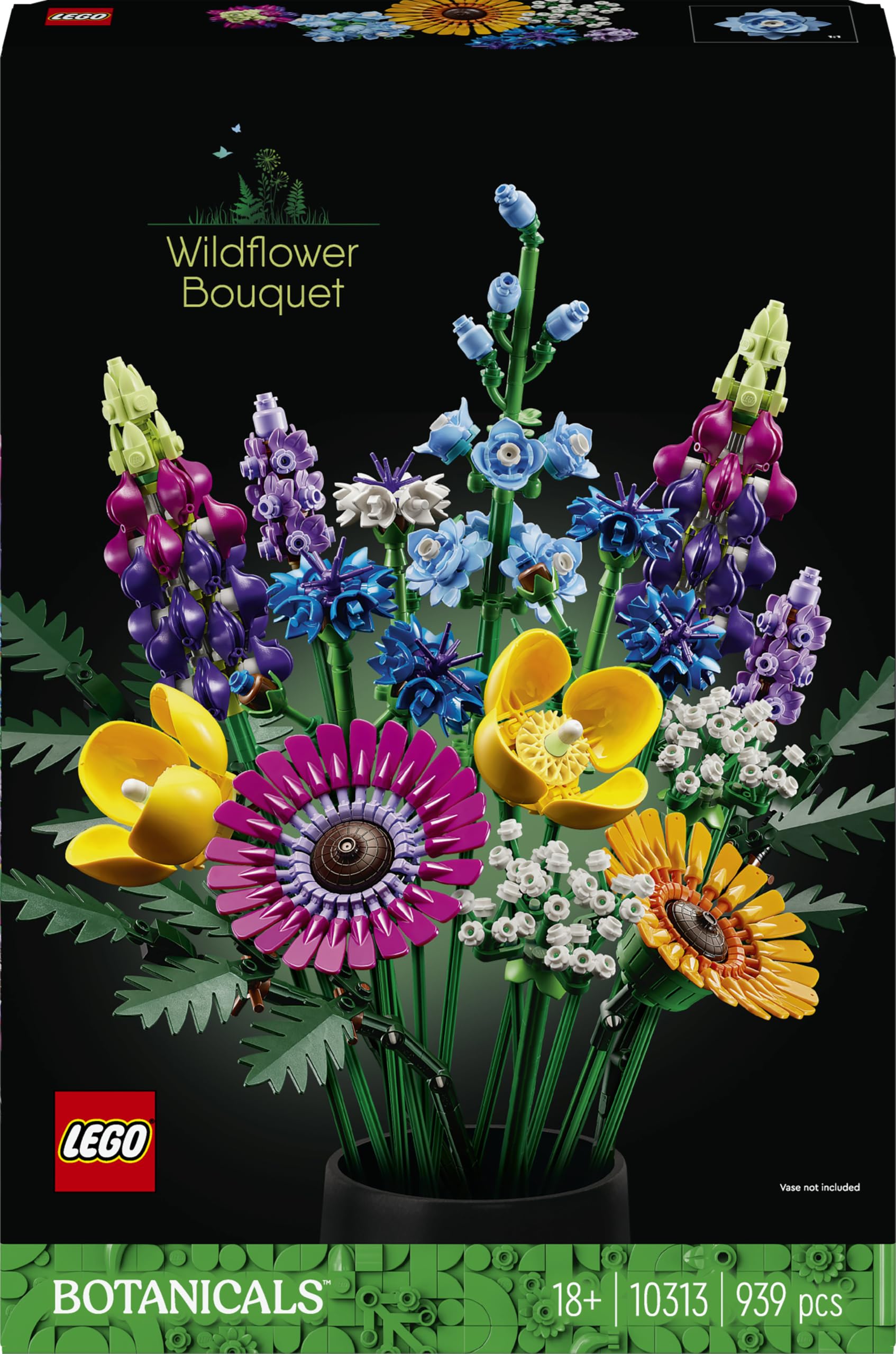LEGO Botanicals 10313 Bouquet de fleurs sauvages — idée cadeau