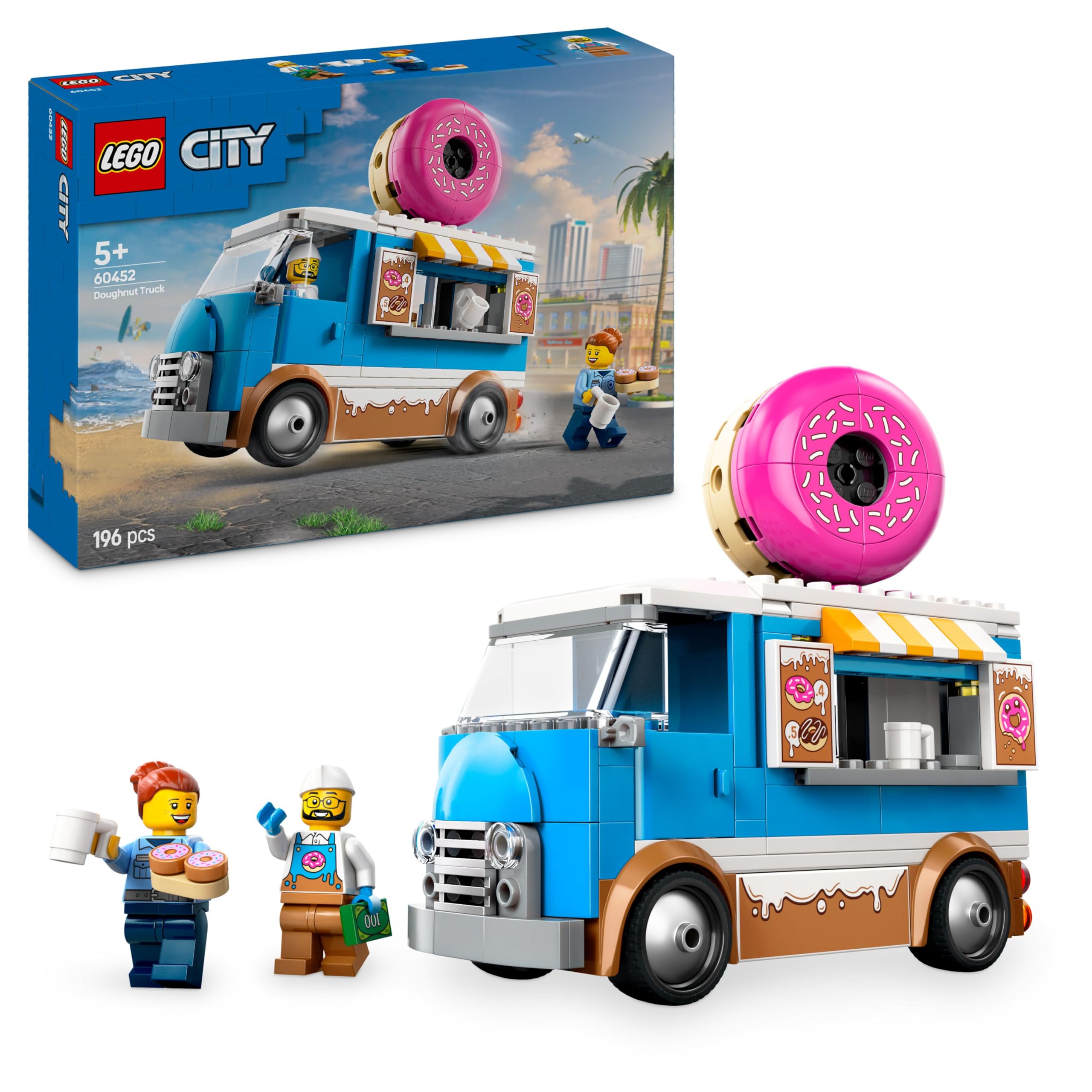 LEGO City Le Food-Truck de Donuts 60452 — cadeau drôle et insolite