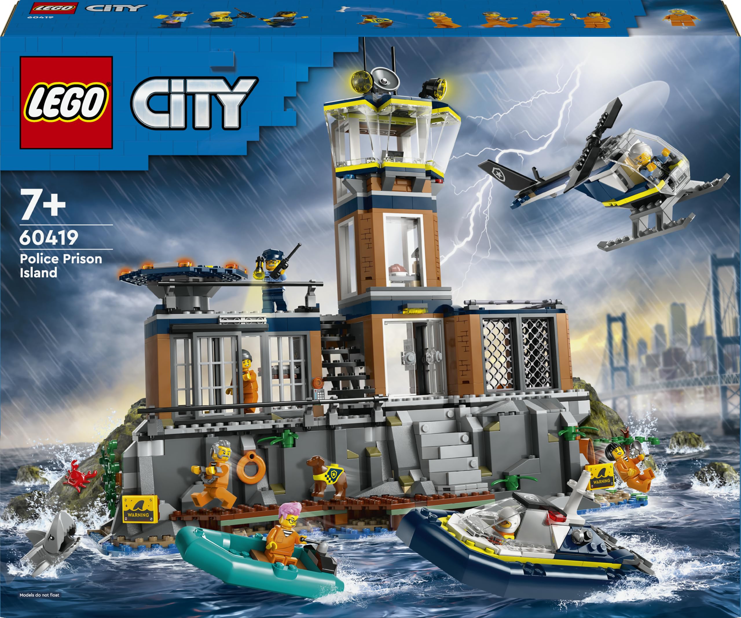 LEGO City La prison de la police en haute mer 60419