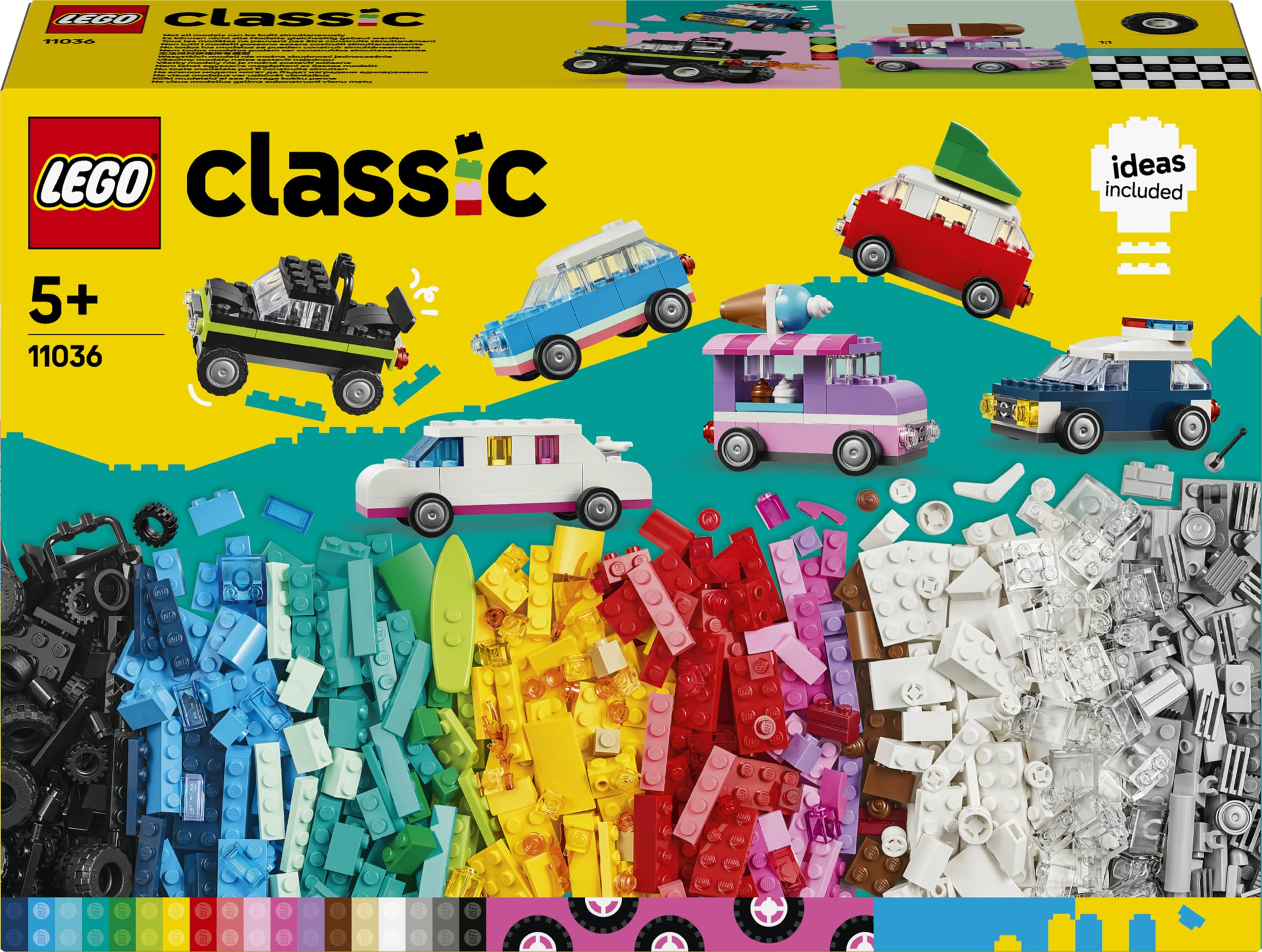 LEGO Classic Les véhicules créatifs 11036