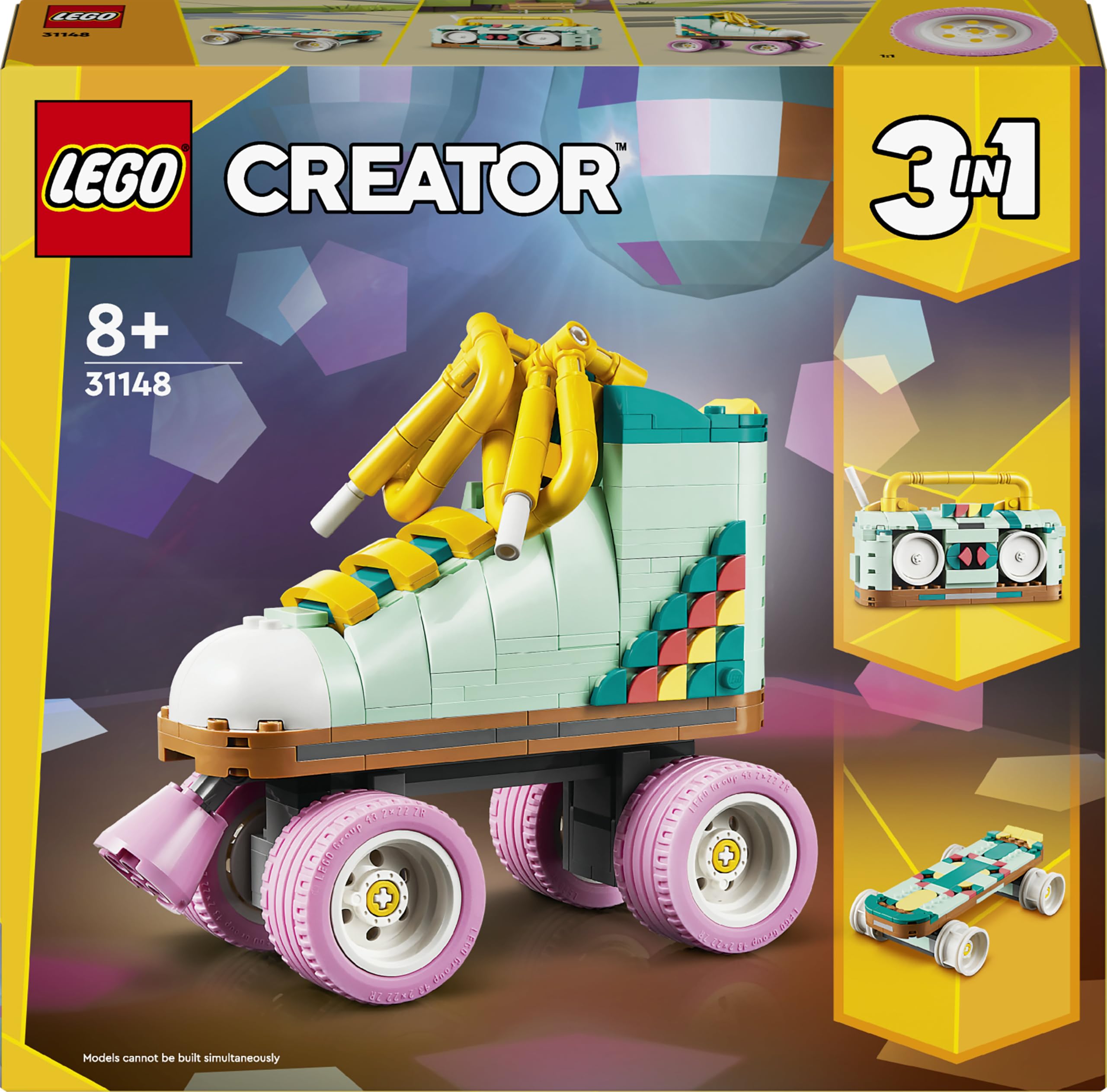 LEGO Creator 3-en-1 Les Patins à roulettes rétro 31148 — cadeau drôle