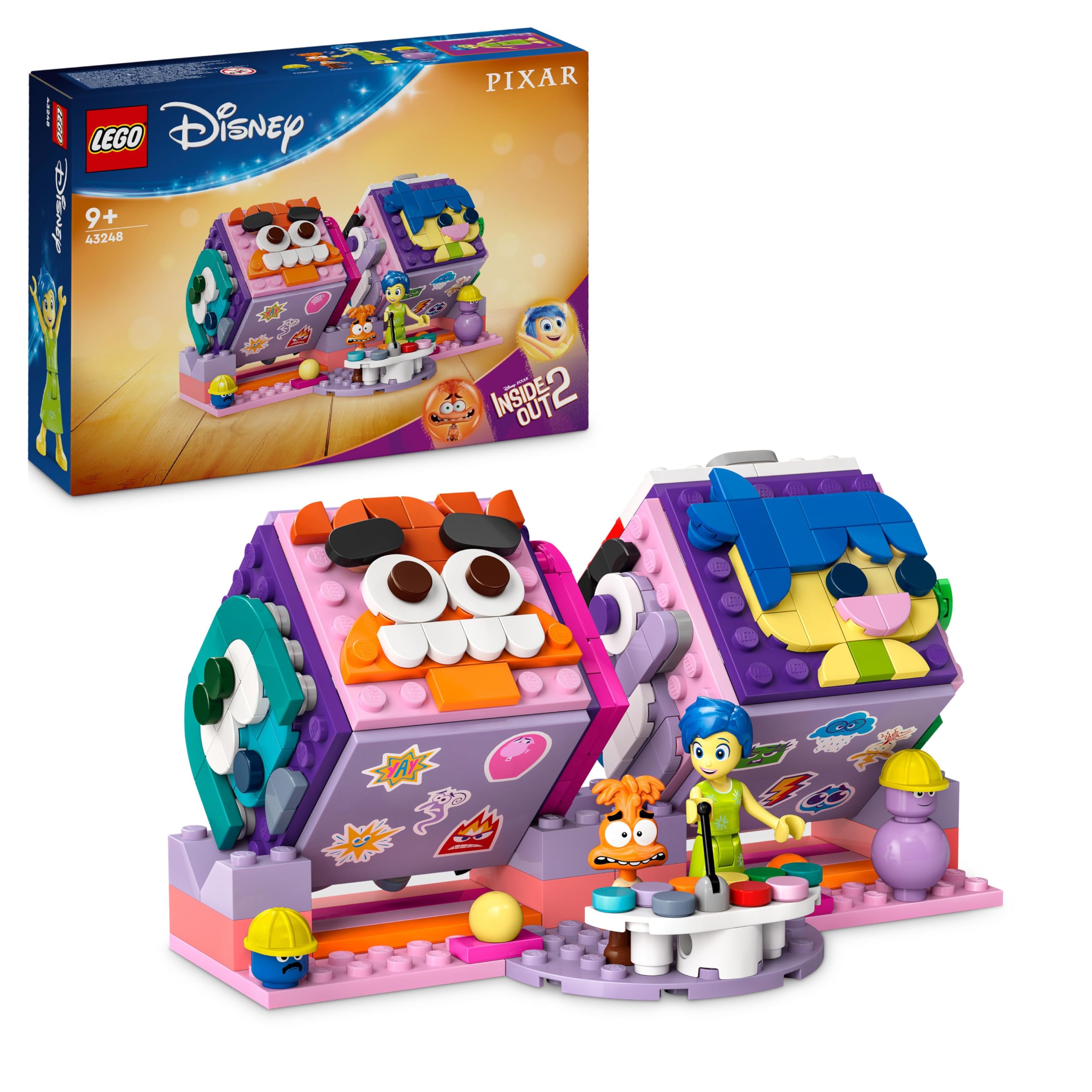 LEGO Disney, Les Cubes des Émotions Vice-Versa 2 (43248) — cadeau drôle et insolite