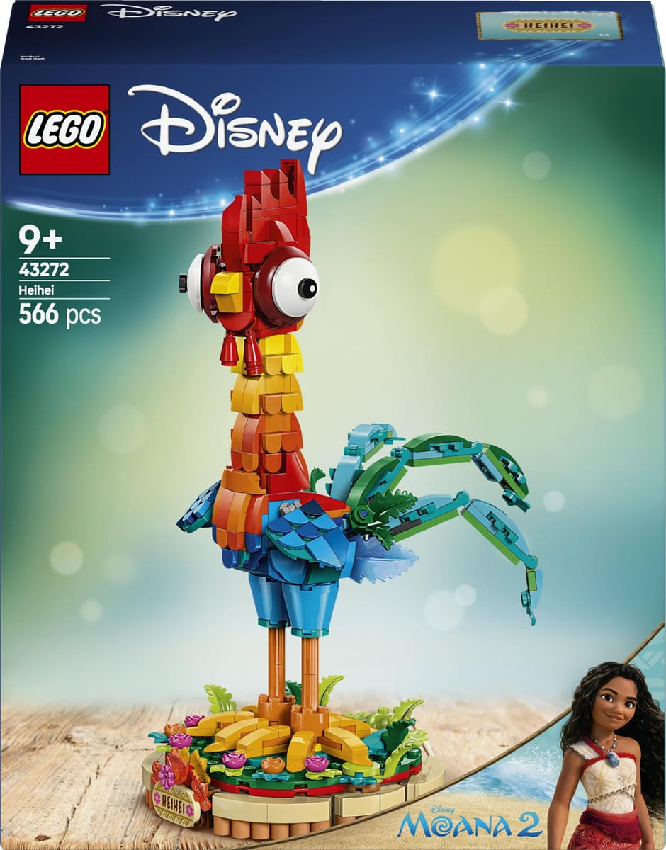 LEGO Disney Princess, Heihei, set 43272 — idée cadeau
