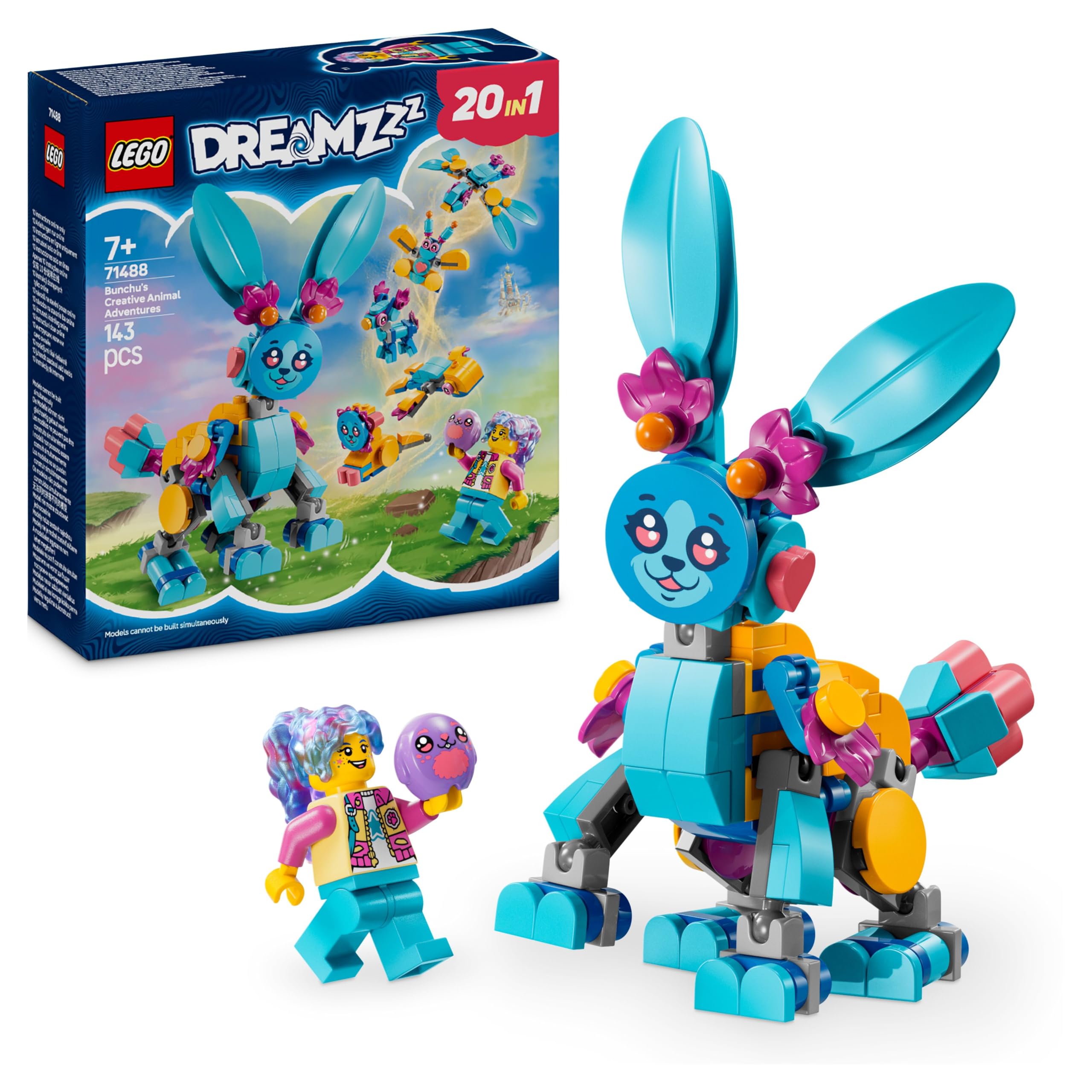 LEGO DREAMZzz Aventures de Bunchu : animaux créatifs 71488 — idée cadeau