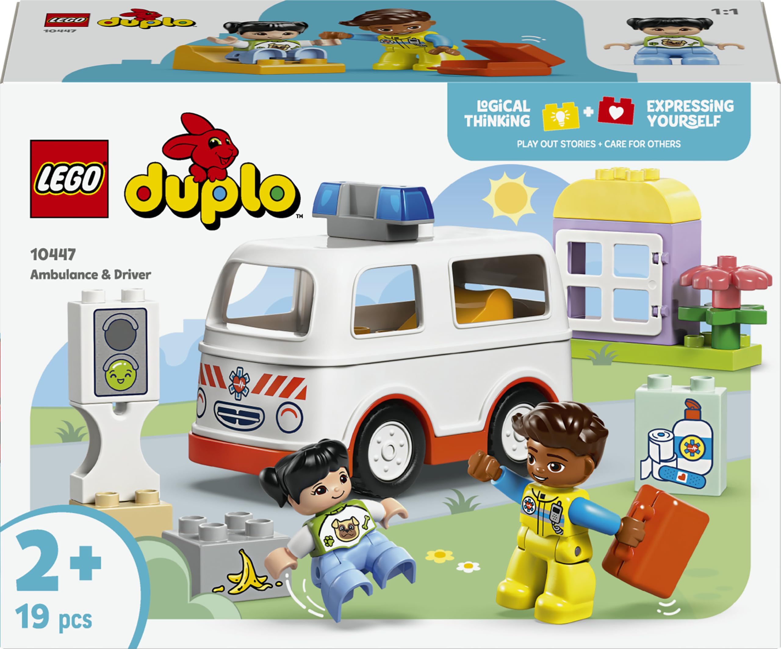 LEGO DUPLO L'Ambulance et Le Chauffeur 10447 — idée cadeau