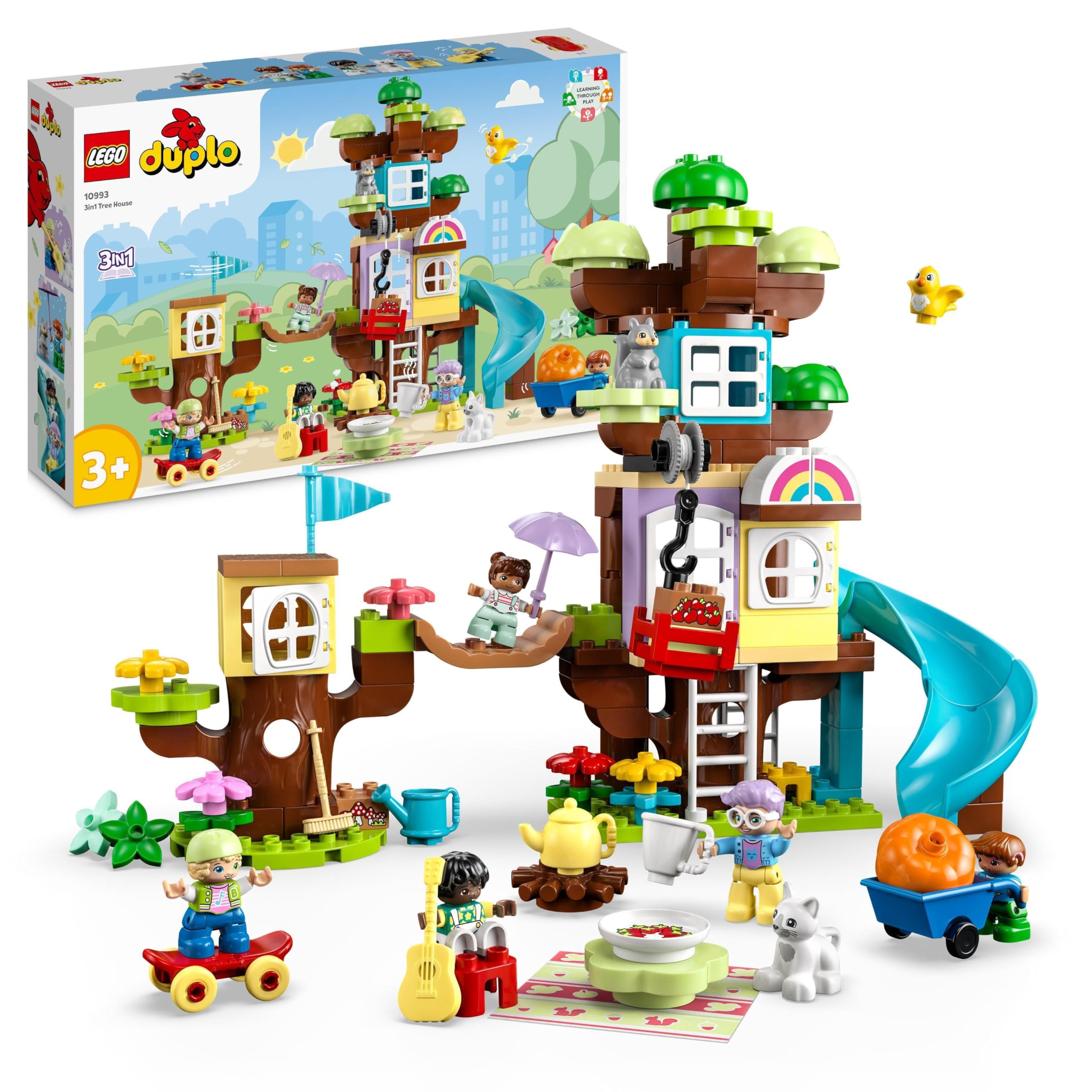 LEGO DUPLO La Cabane dans l'Arbre 3-en-1 10993 — idée cadeau