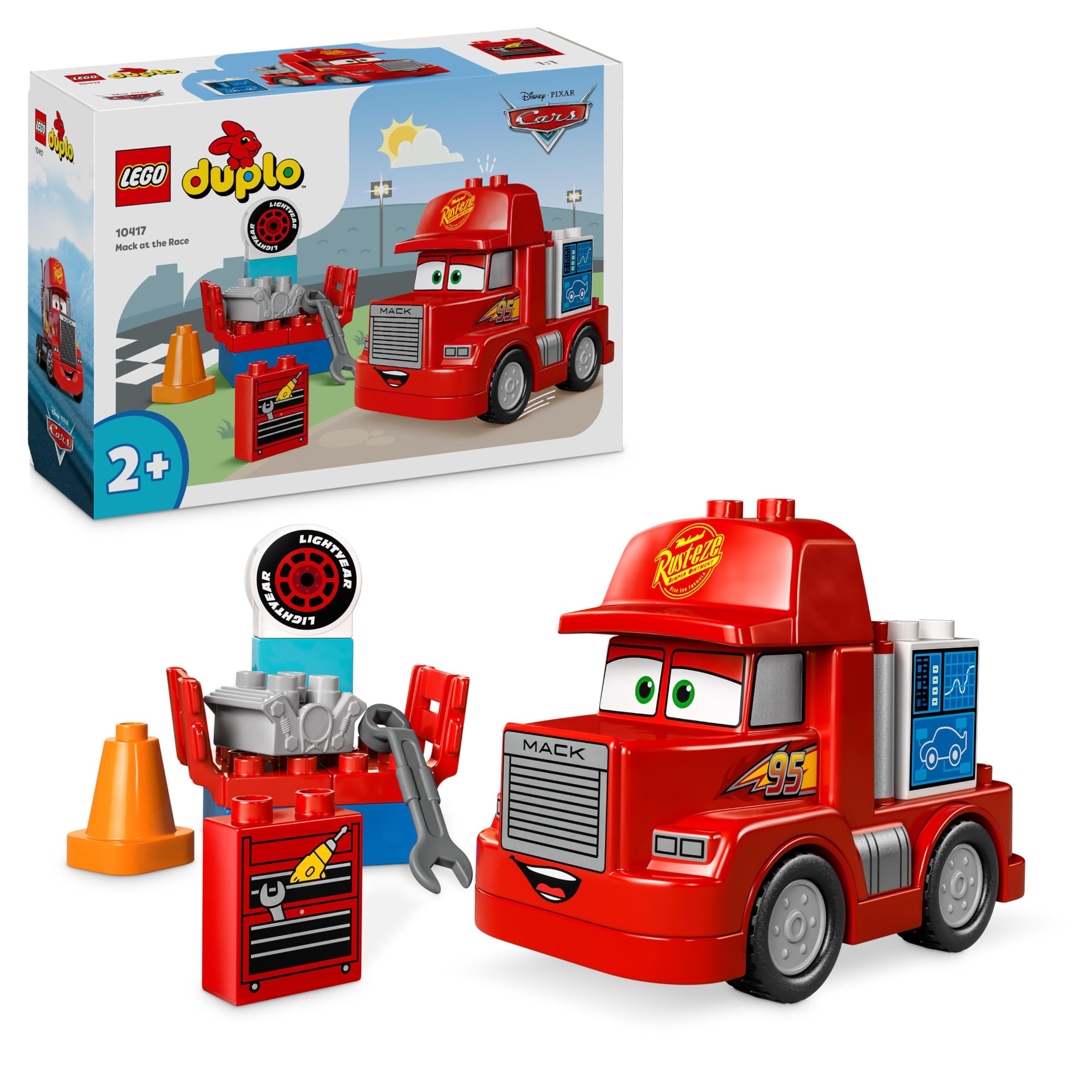 LEGO DUPLO Cars Mack à la Course 10417 — idée cadeau