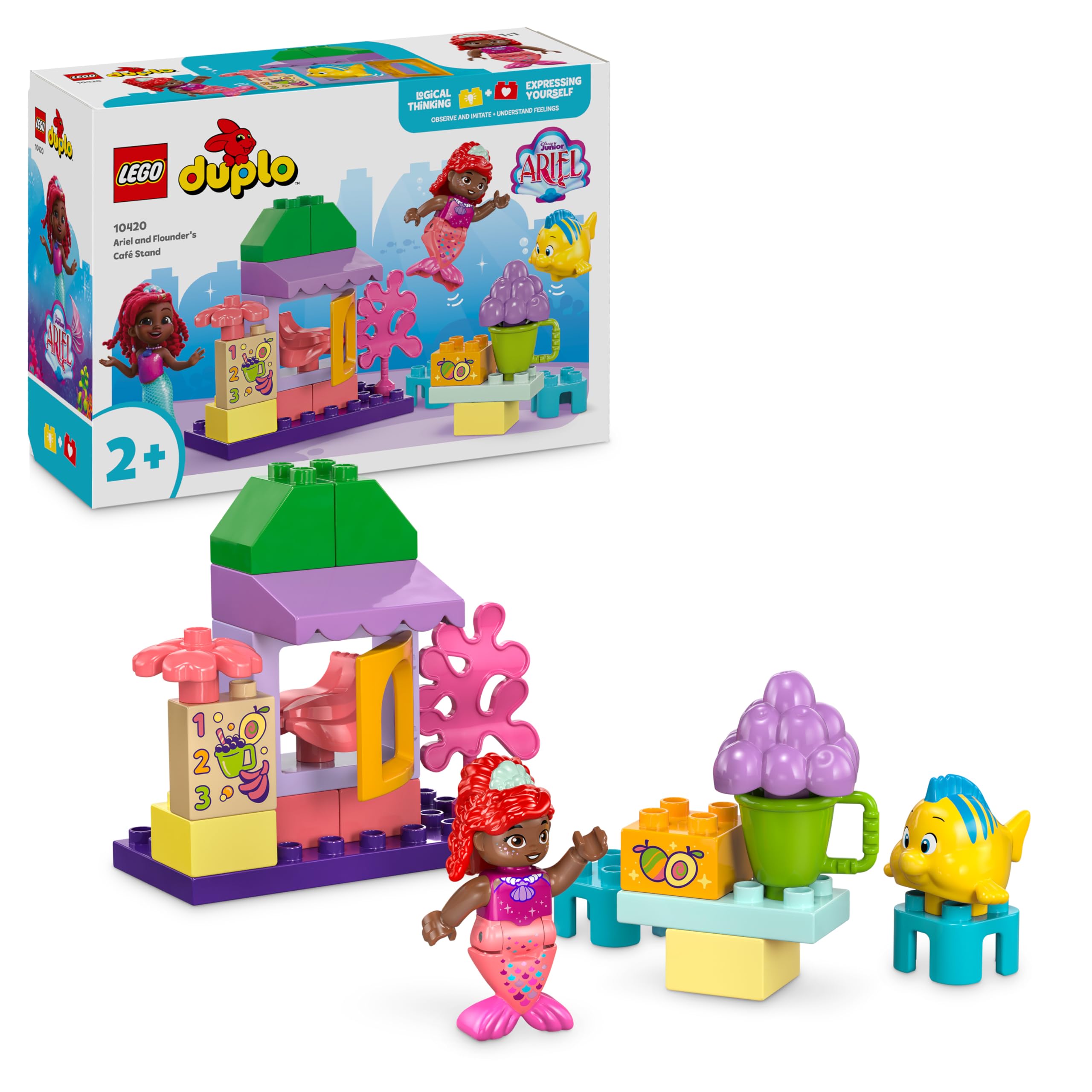 LEGO DUPLO Disney Le Stand de Café d'Ariel et de Polochon — idée cadeau