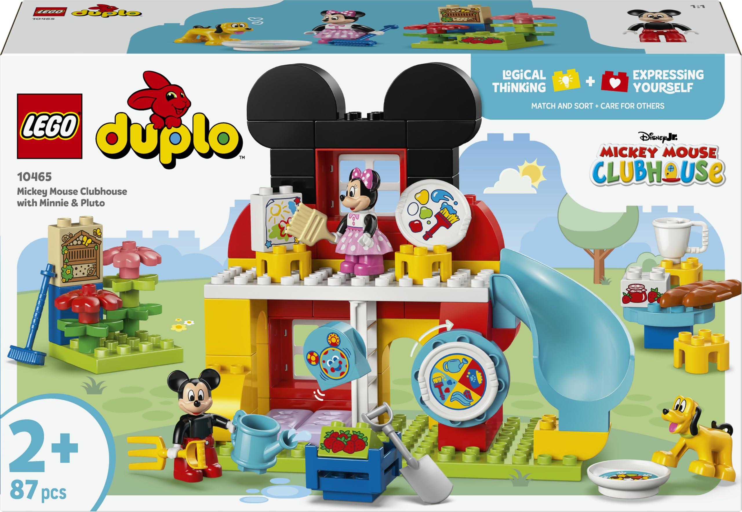 LEGO DUPLO Disney La Maison de Mickey avec Minnie et Pluto 10465 — idée cadeau