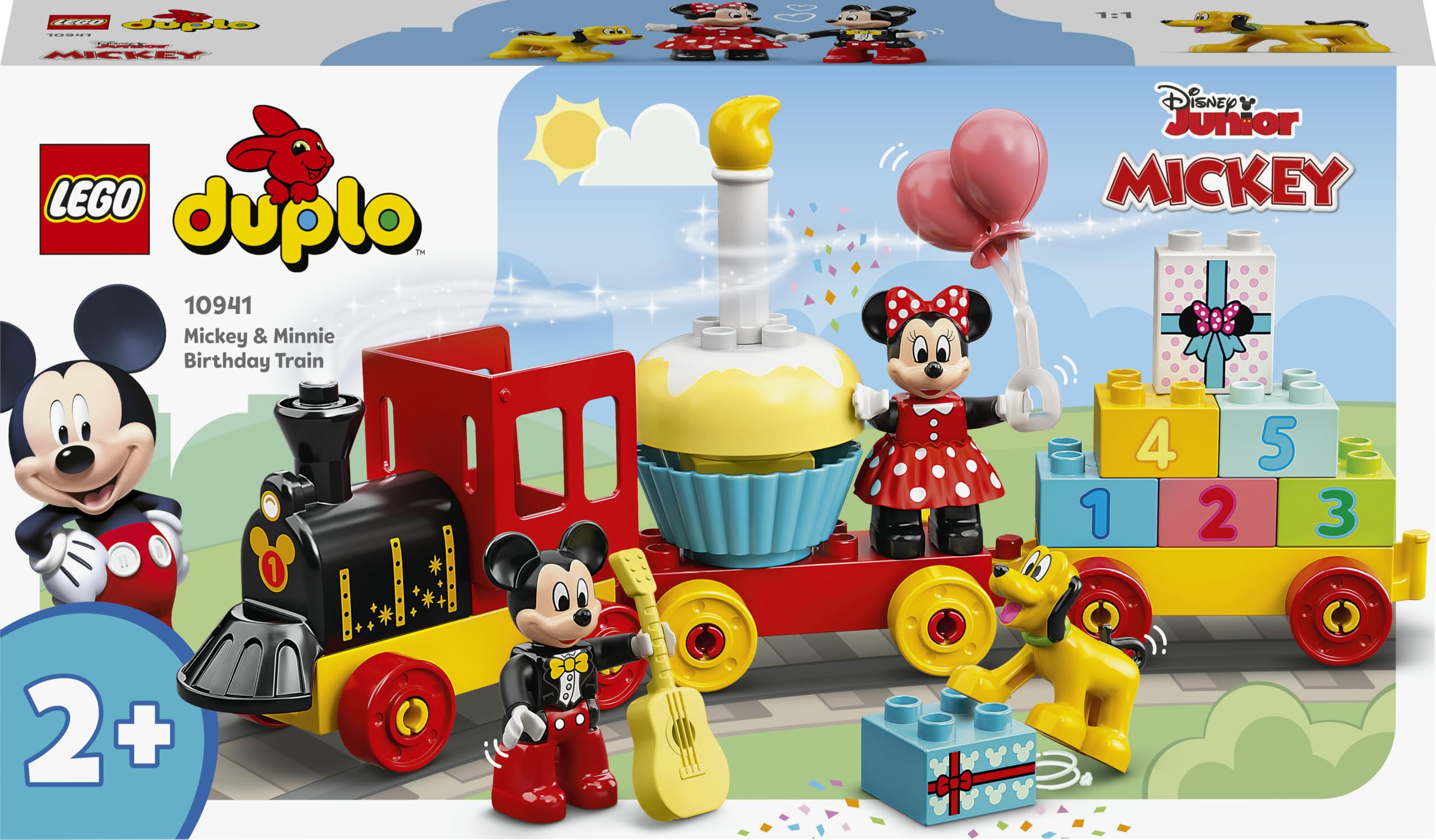 LEGO DUPLO Disney Le Train d'anniversaire de Mickey et Minnie 10941 — idée cadeau