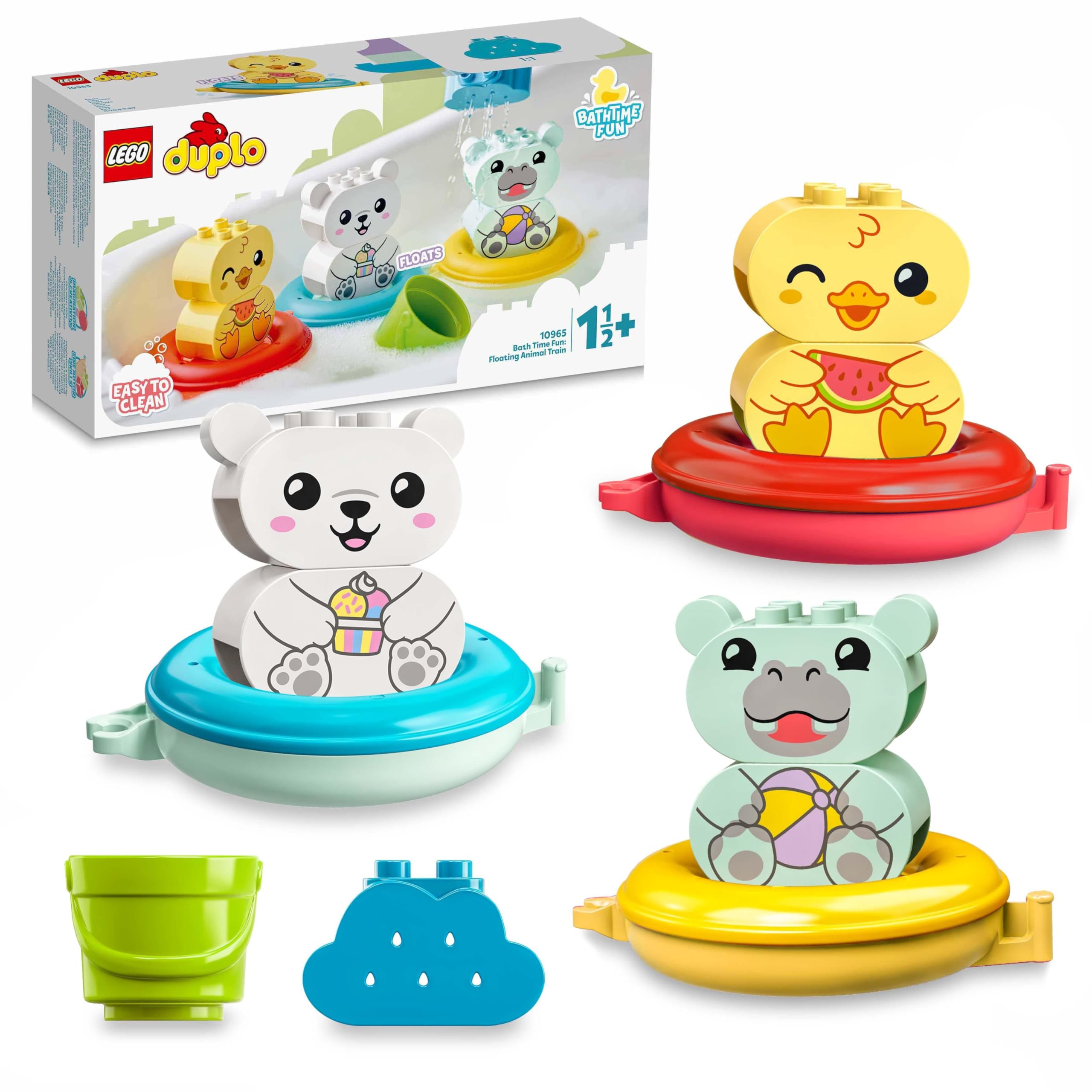 LEGO DUPLO Jouet de bain Le Train flottant des animaux — idée cadeau