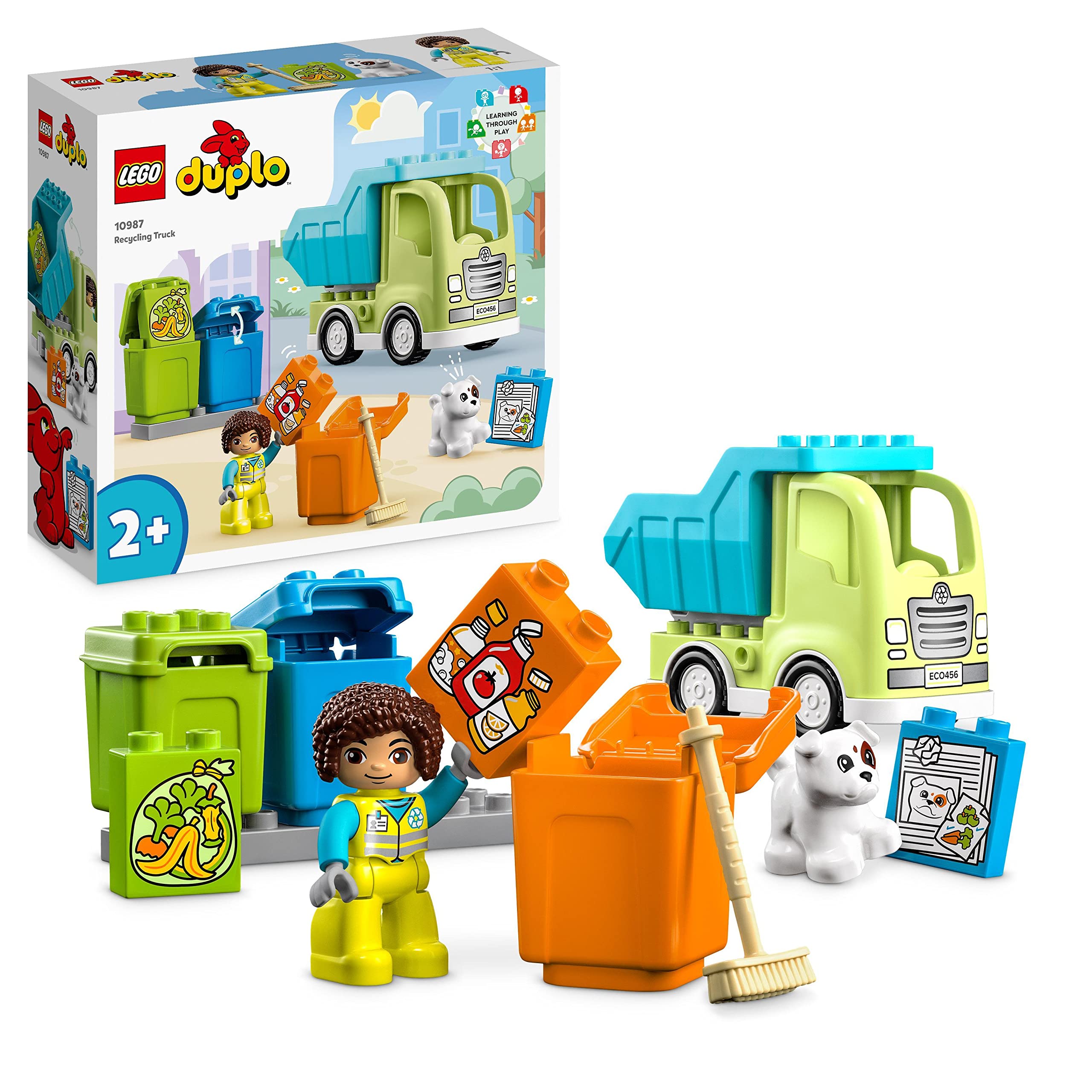 LEGO DUPLO Ma Ville Le Camion de Recyclage 10987 — idée cadeau