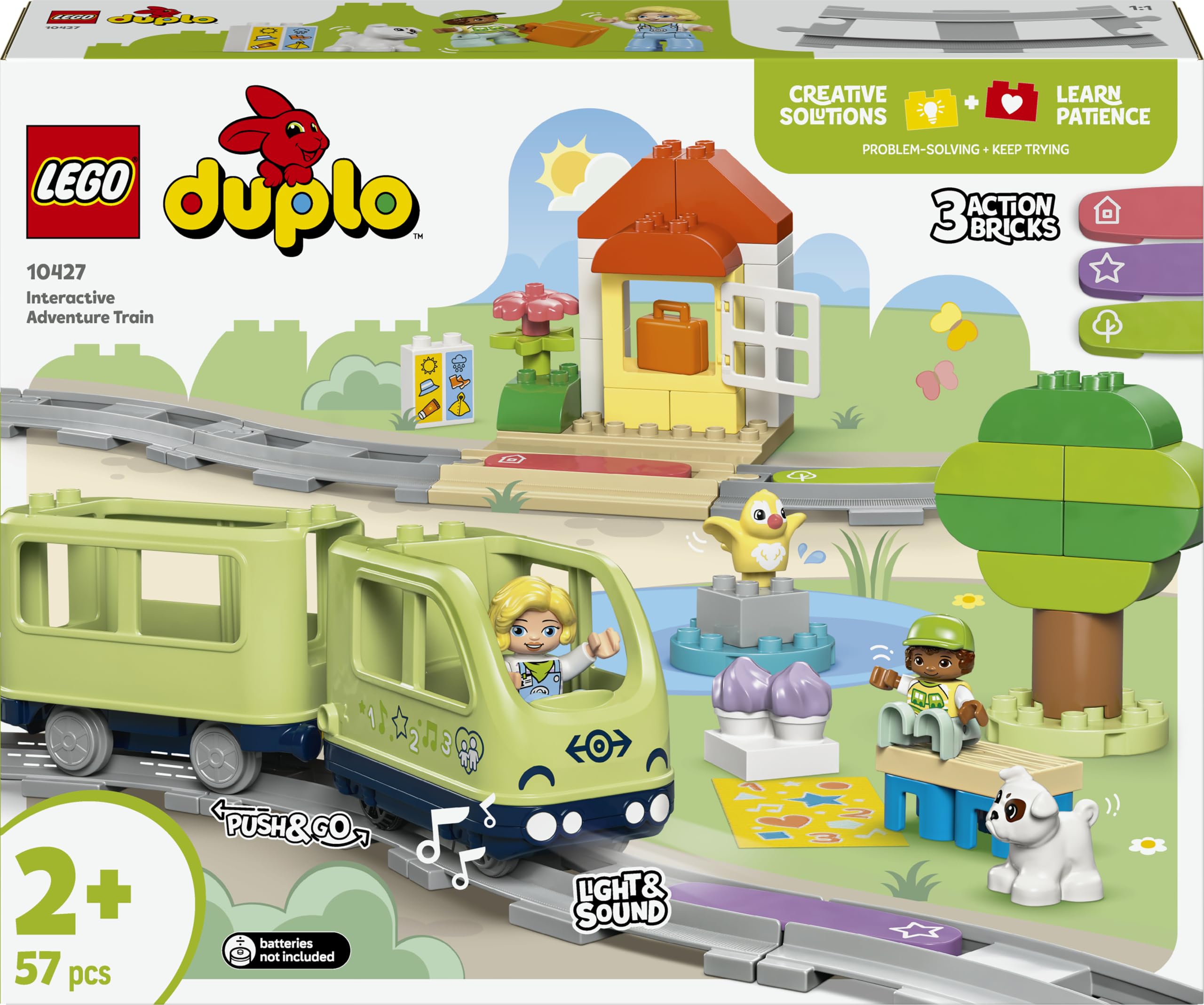 LEGO DUPLO Le Train d'aventures interactif 10427 — idée cadeau
