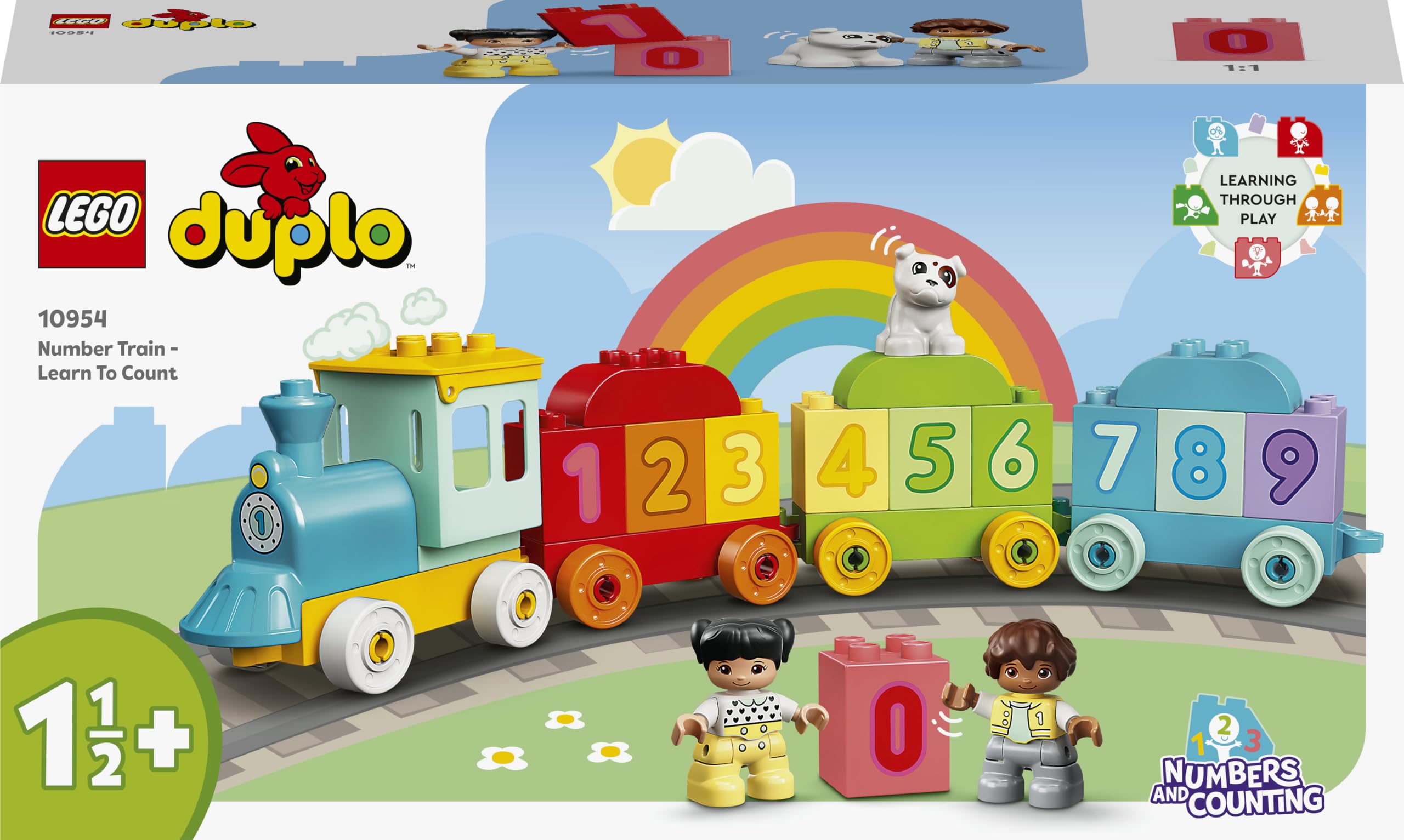 LEGO DUPLO Le Train des Chiffres 10954 — idée cadeau