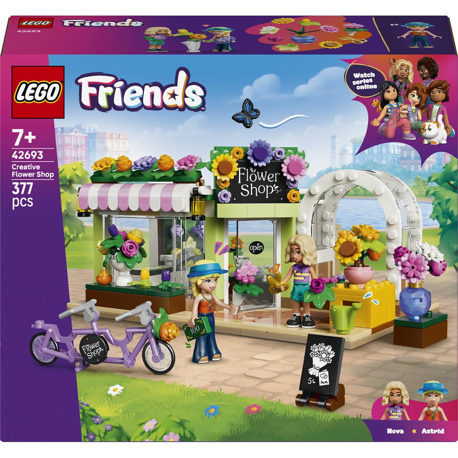 LEGO Friends Le fleuriste 42693 — idée cadeau