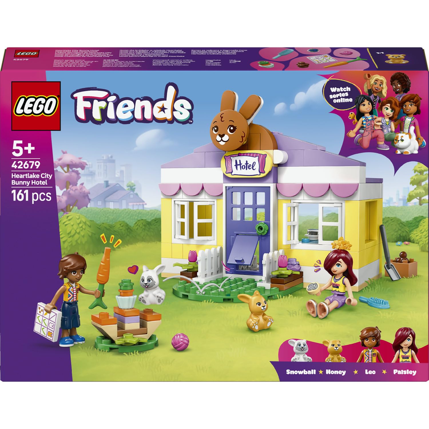 LEGO Friends L’hôtel des lapins de Heartlake City 42679 — idée cadeau
