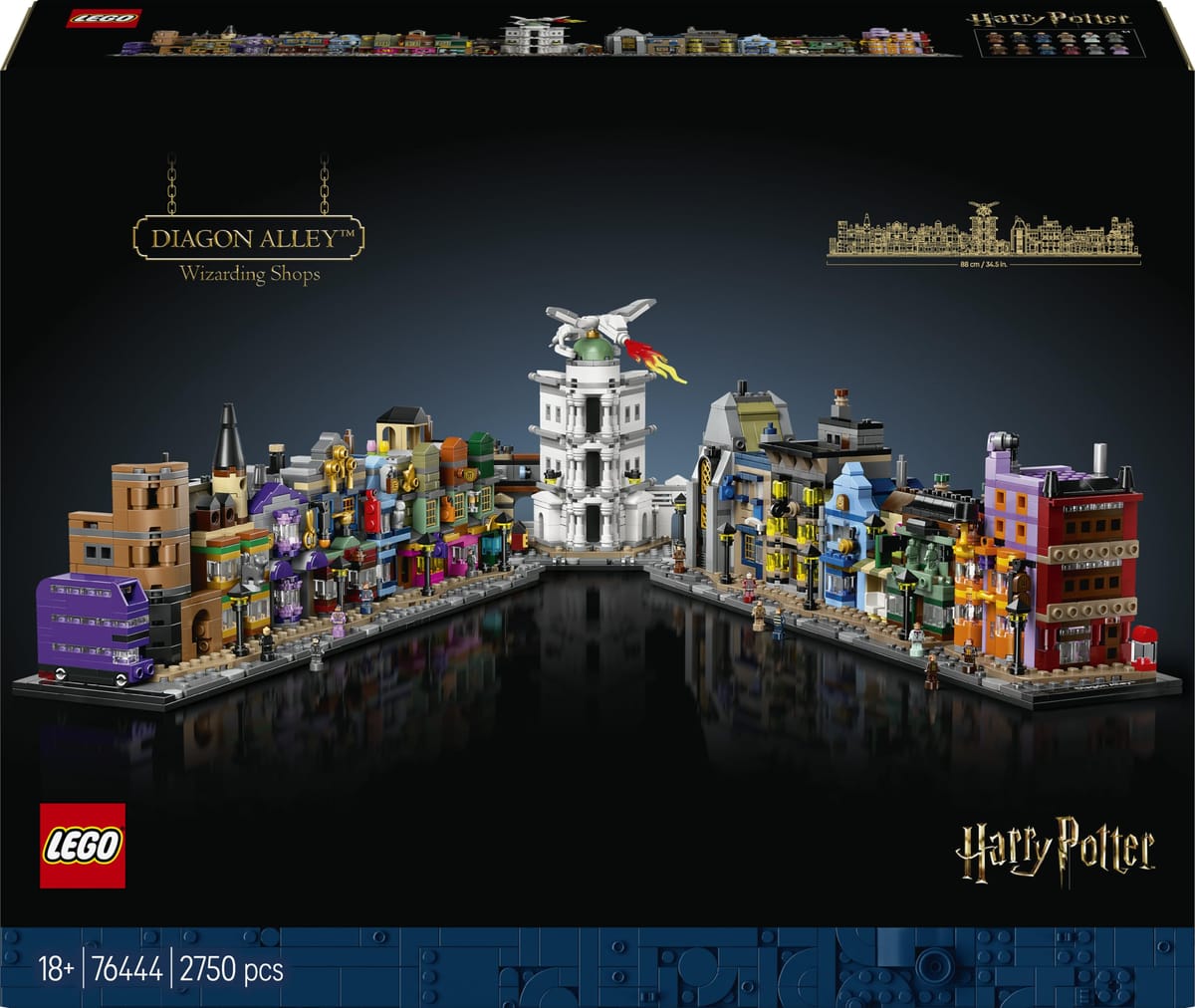 LEGO Harry Potter Les boutiques magiques du Chemin de Traverse 76444 — idée cadeau