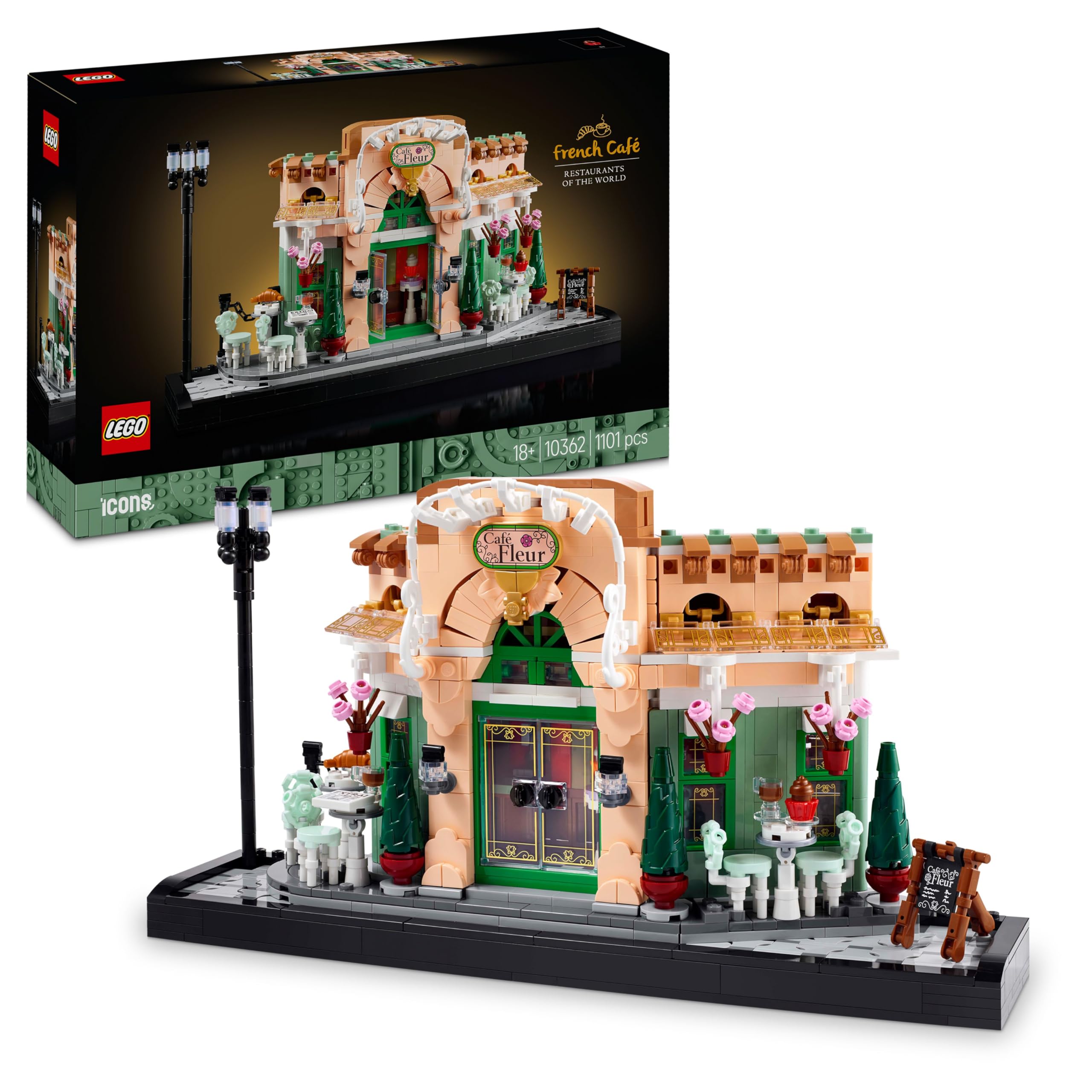 LEGO Icons Le Café français 10362 — idée cadeau