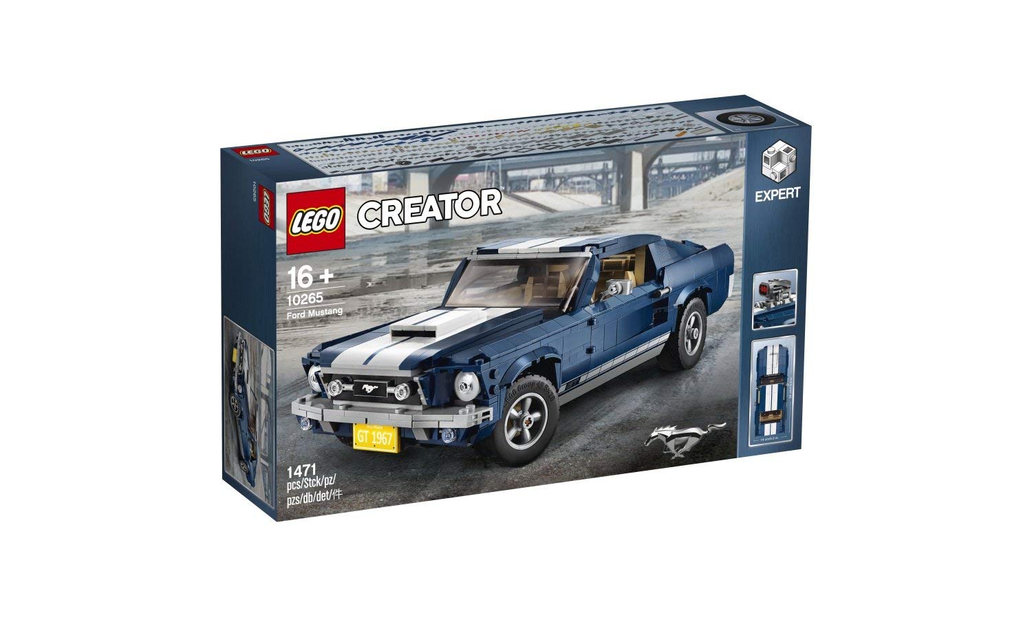 LEGO Icons 10265 Ford Mustang, maquette de voiture à construire — idée cadeau