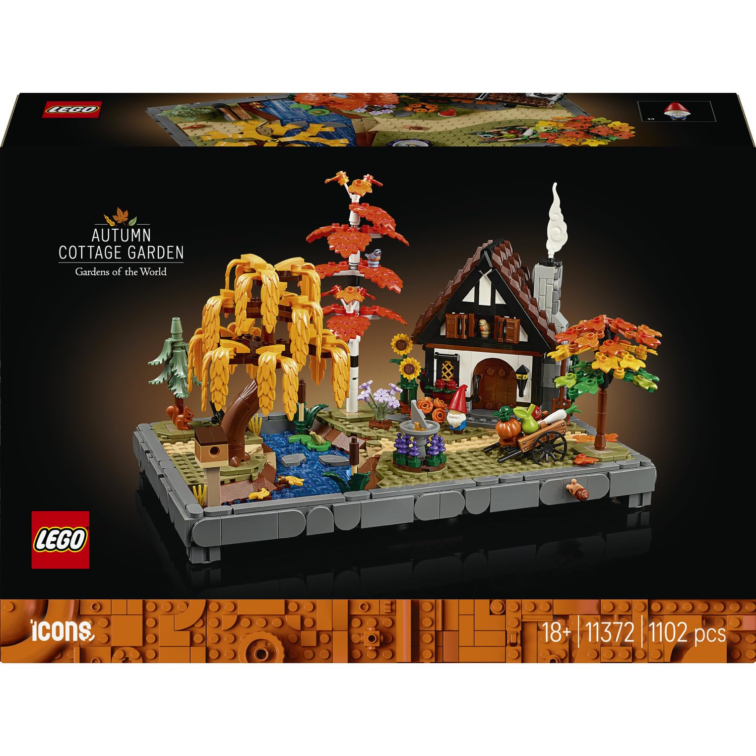 LEGO Icons 11372 Le jardin d'automne — idée cadeau