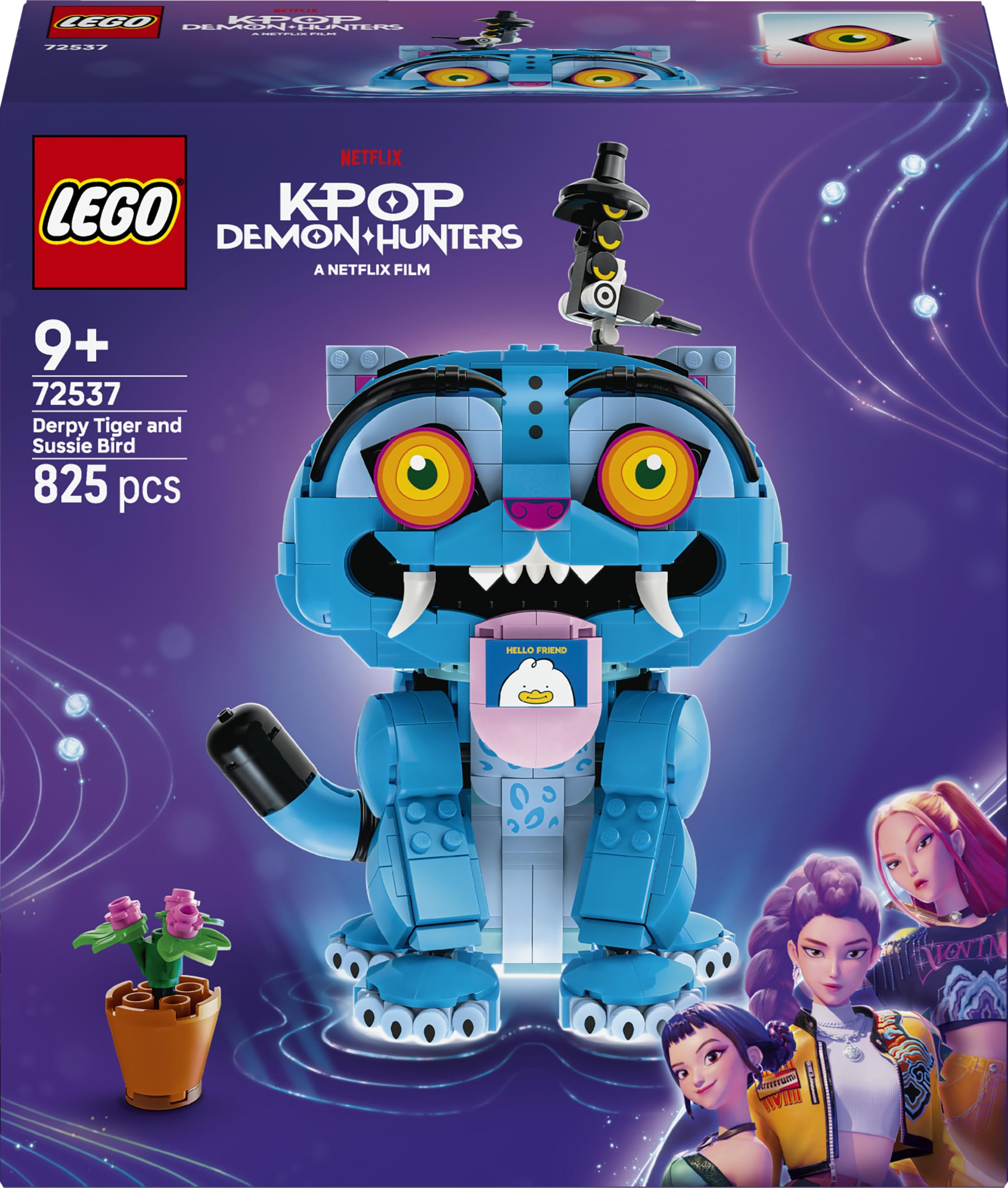 LEGO KPop Demon Hunters, Derpy le tigre et Suzy la pie (72537) — idée cadeau original