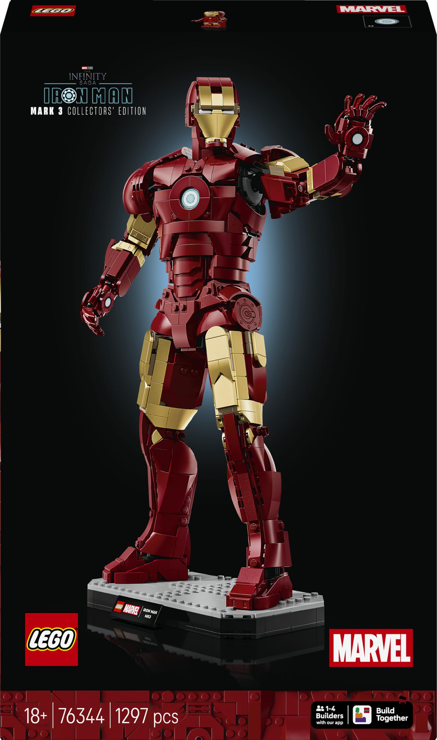 LEGO Marvel Iron Man Mark 3 Édition Collector 76344 — cadeau drôle et insolite