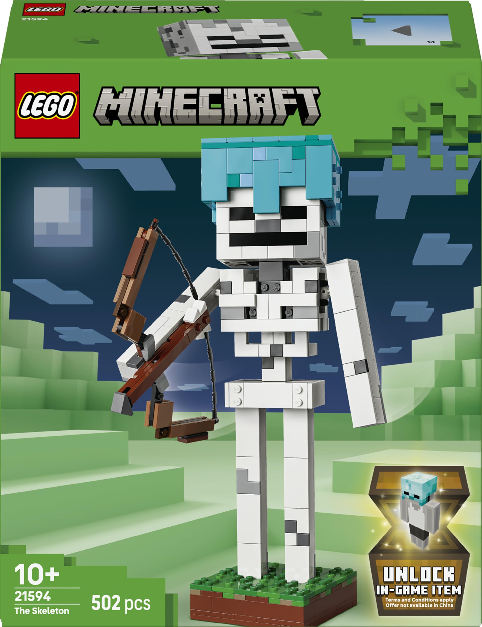 LEGO Minecraft Le Squelette 21594