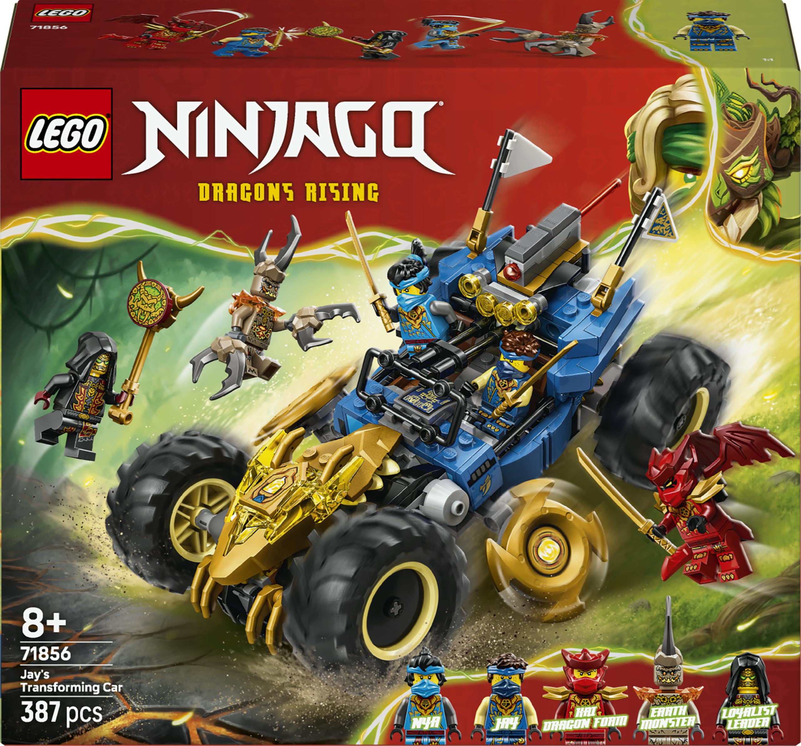 LEGO Ninjago, la voiture transformable de Jay (71856) — cadeau drôle