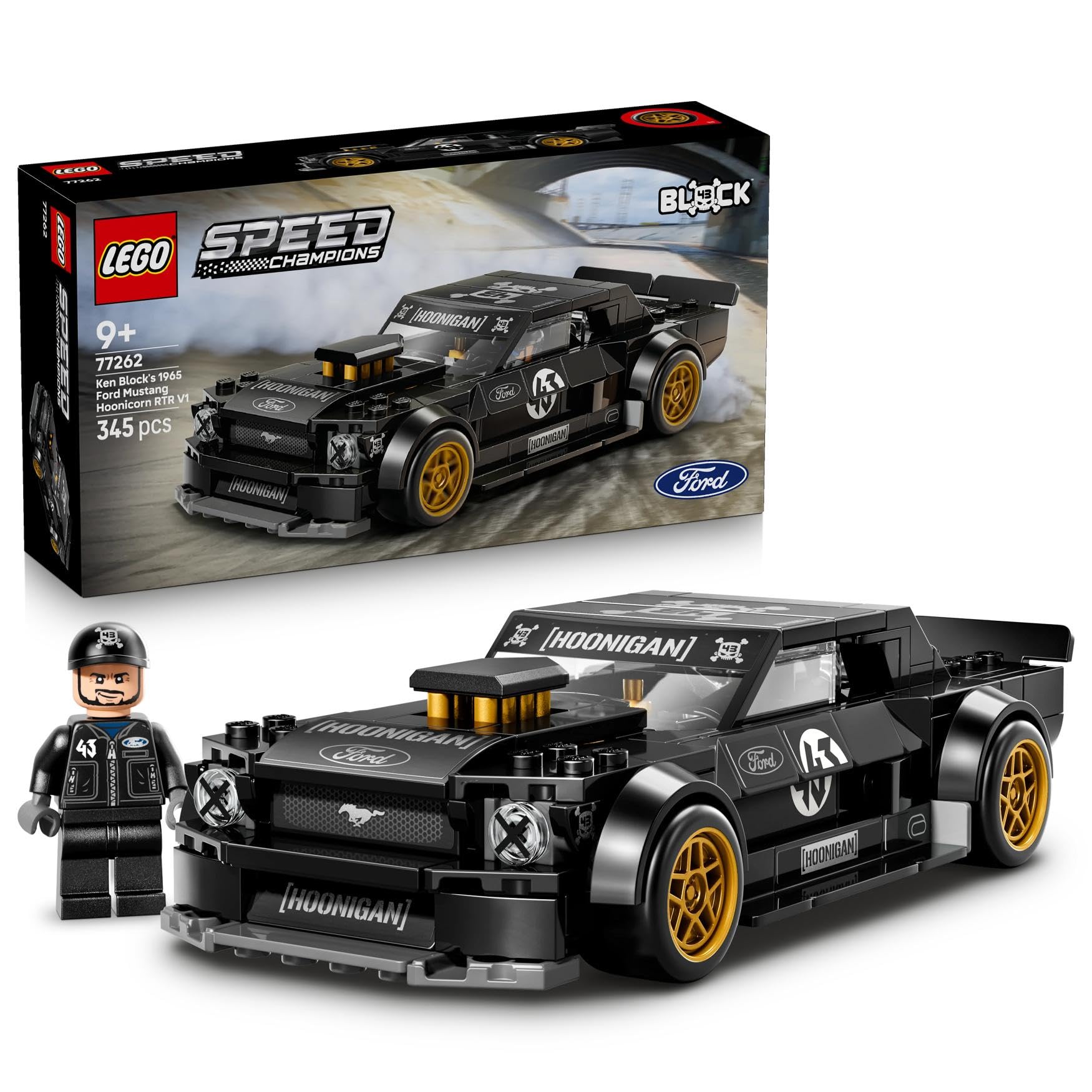 LEGO Speed Champions Ken Block's '65 Ford Mustang Hoonicorn V1 (77262) — funny gift