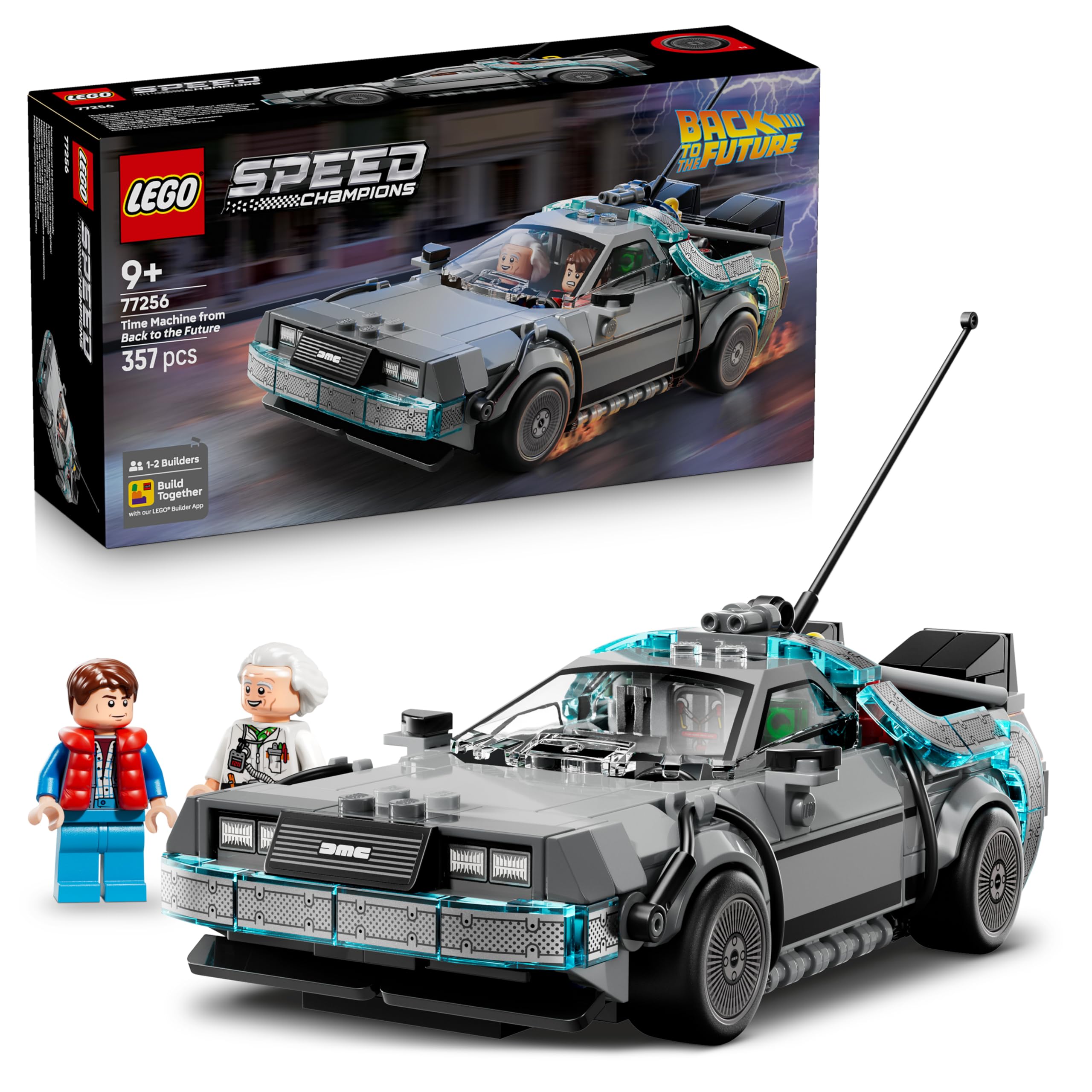 LEGO Speed Champions Back to the Future Time Machine — funny gift
