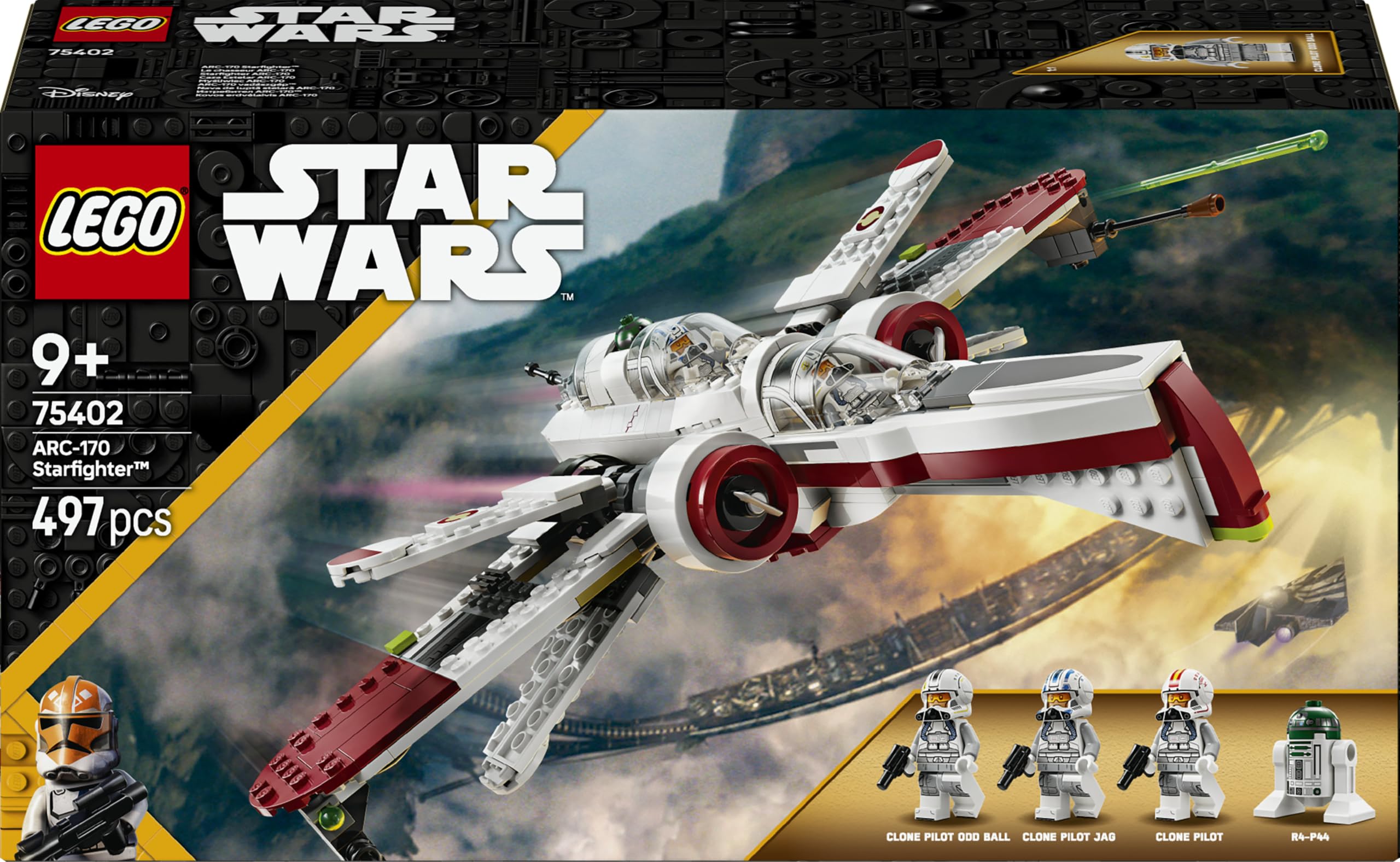 LEGO Star Wars Le chasseur ARC-170 75402