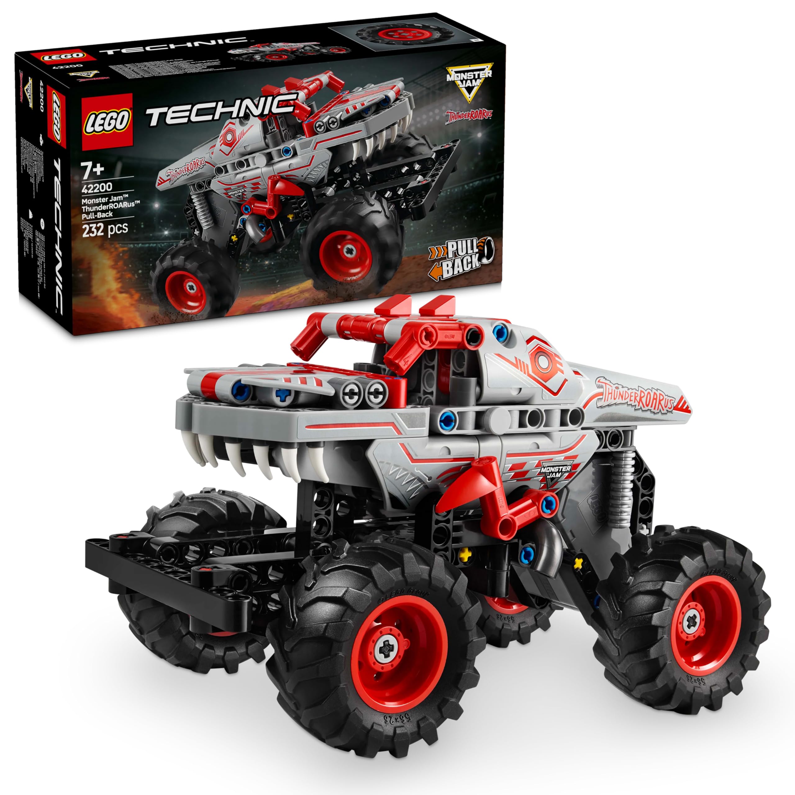 LEGO Technic 42200 Monster Jam ThunderROARus à rétrofriction — cadeau drôle