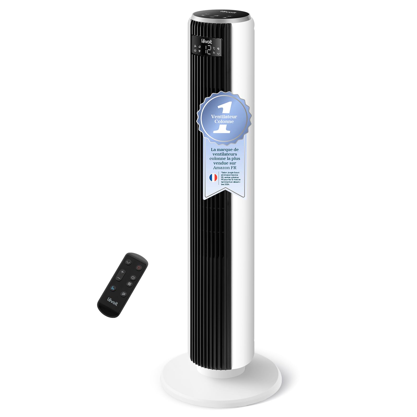 LEVOIT Ventilateur Colonne DC 26W 12 Vitesses — cadeau drôle