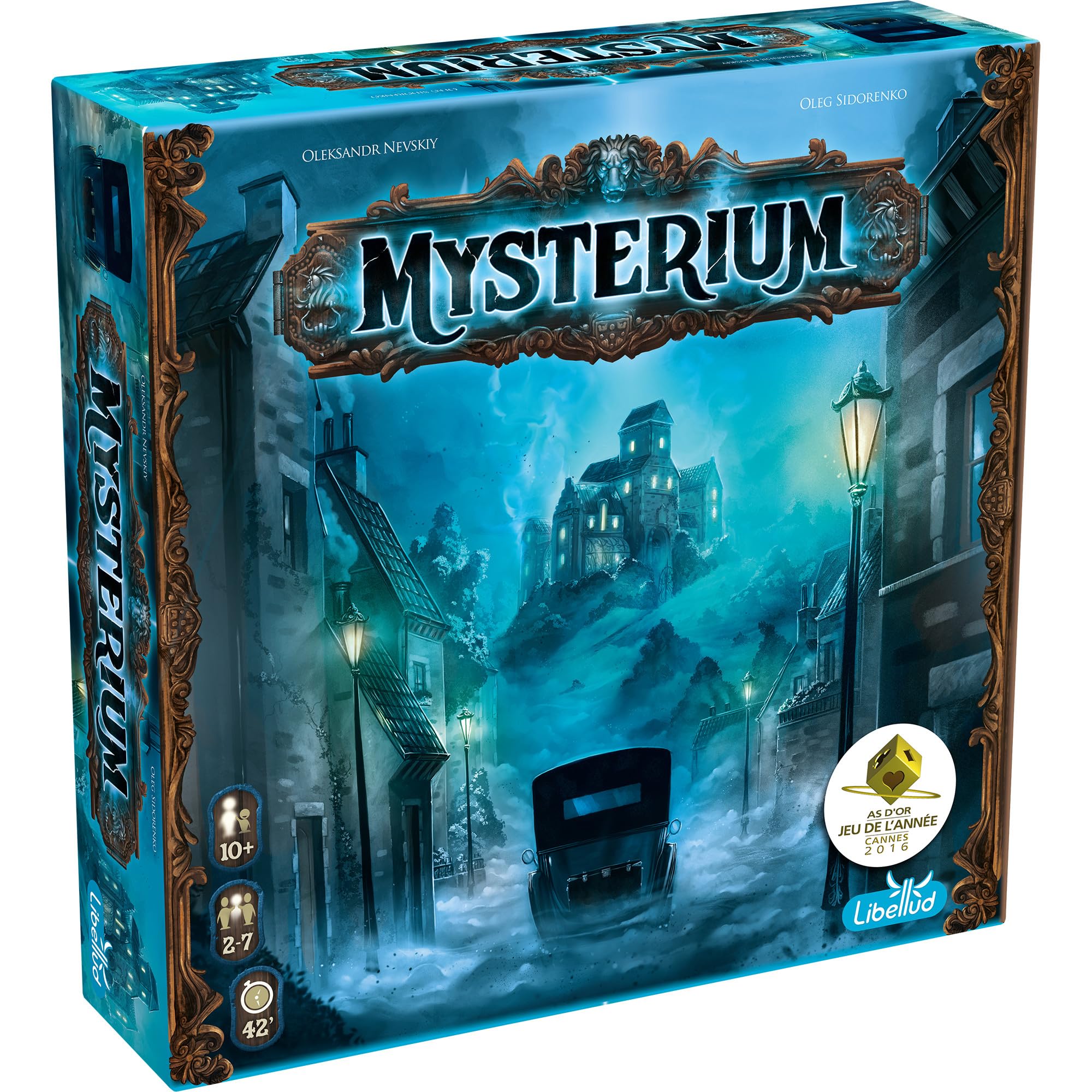 Libellud Mysterium, jeu d'enquête coopératif avec un fantôme, dès 10 ans — idée cadeau