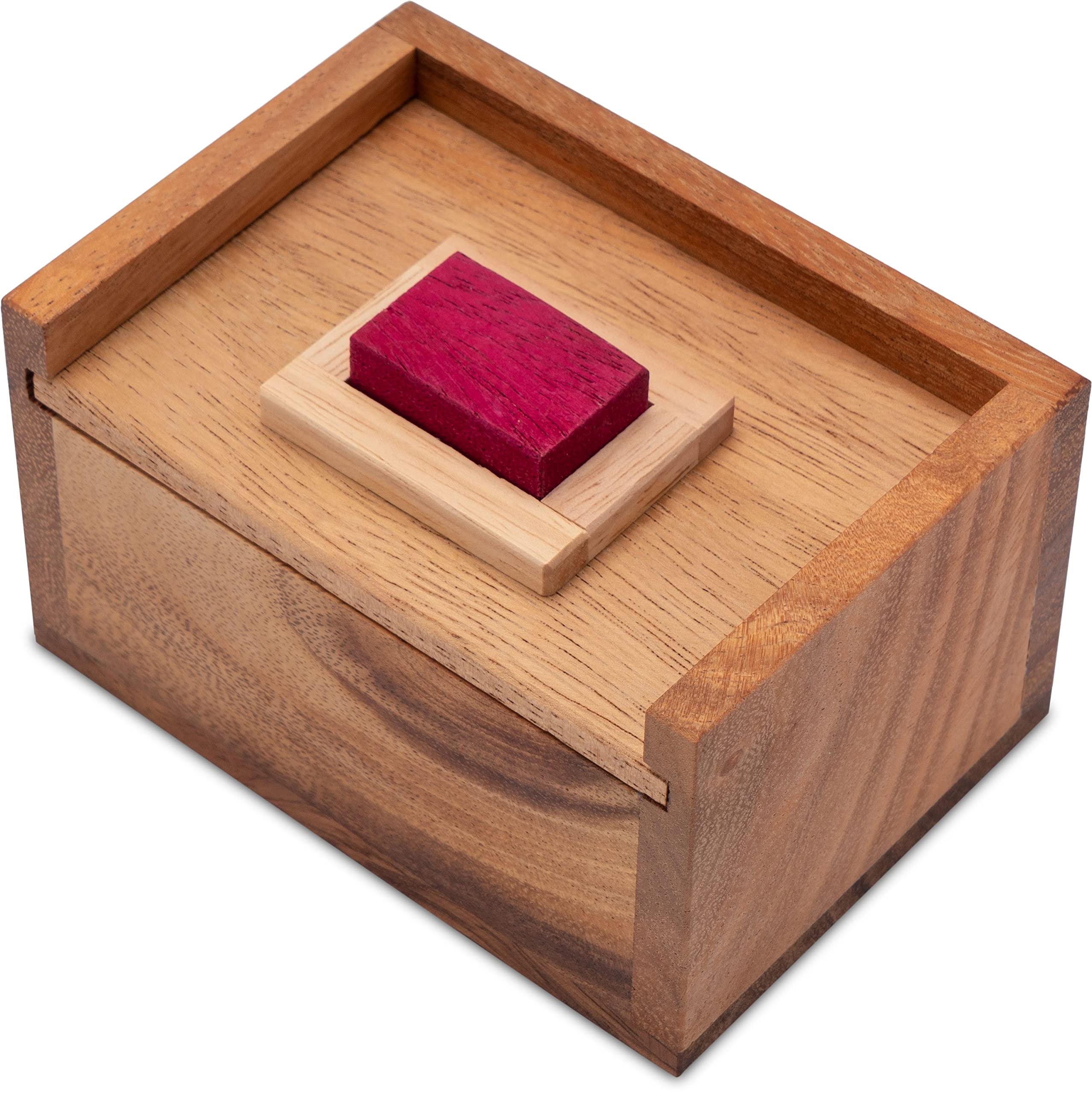 Logoplay La Pierre Rouge, puzzle 3D en bois — cadeau drôle et insolite