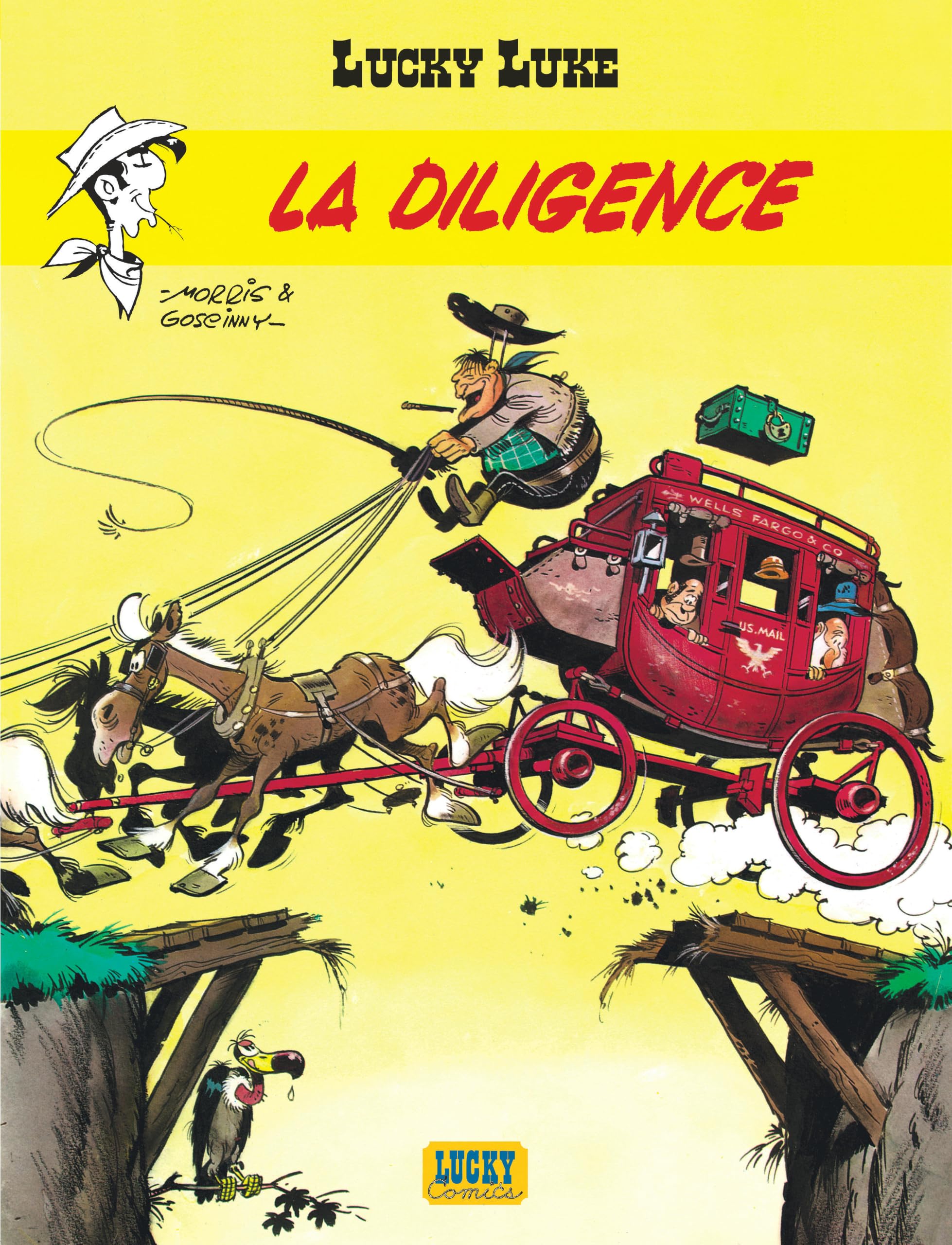 Lucky Luke tome 1, La Diligence